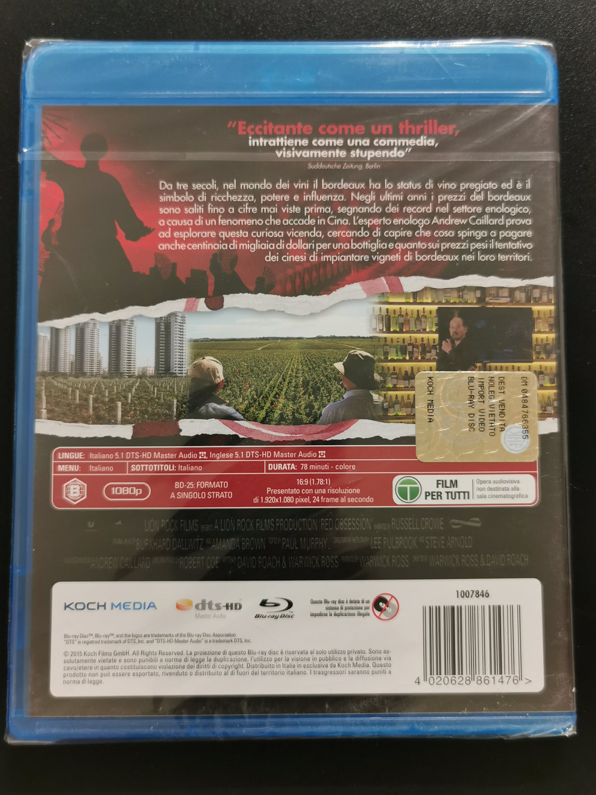 Red Obsession (Blu-ray) *Nuovo