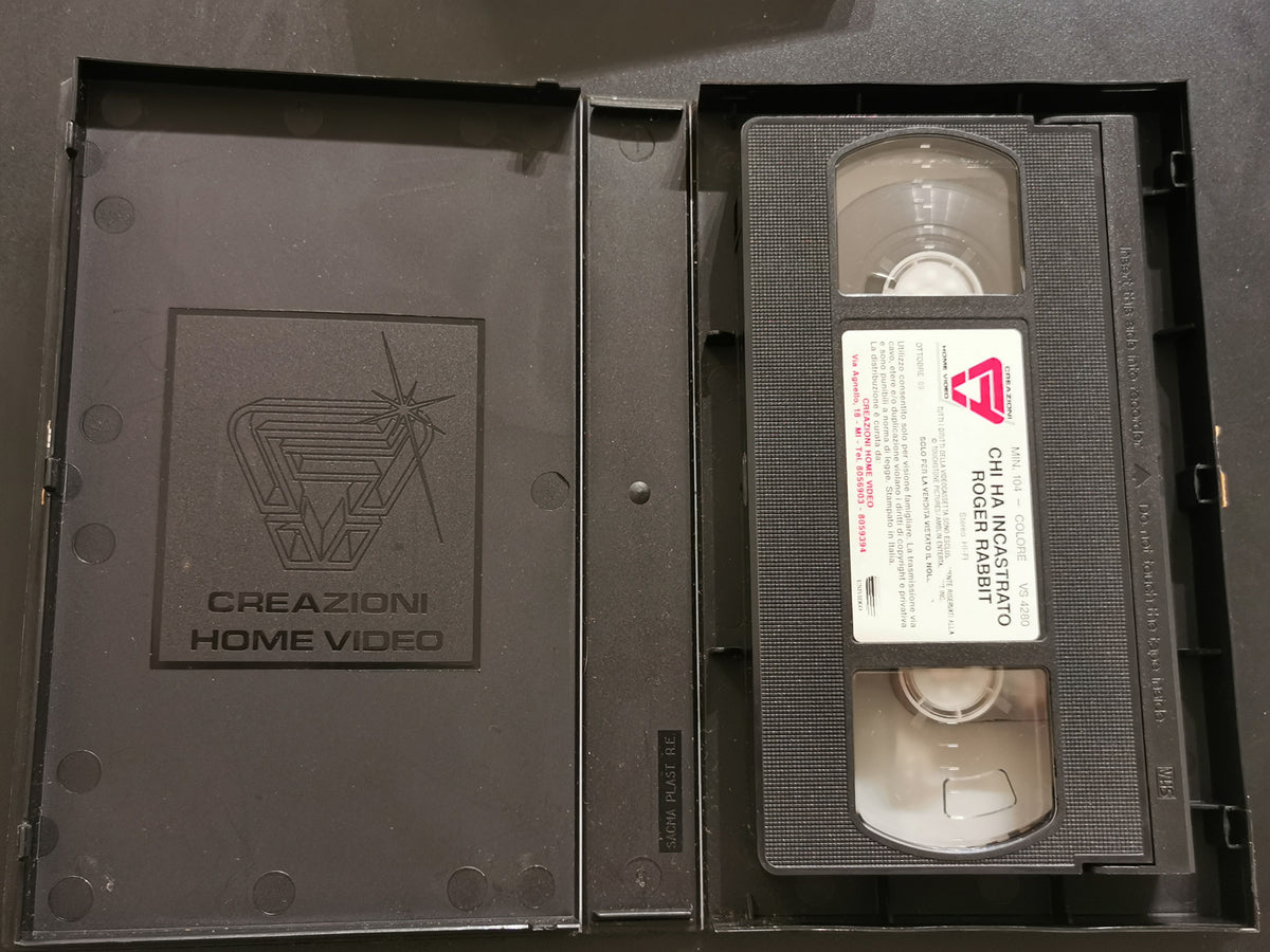 Chi ha incastrato Roger Rabbit (VHS) - Prima edizione