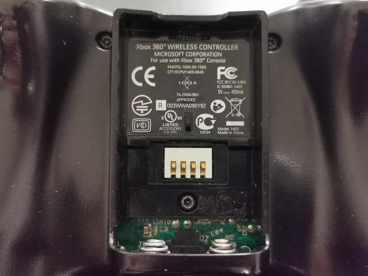 Controller Wireless Microsoft Xbox 360 Nero - K7M2