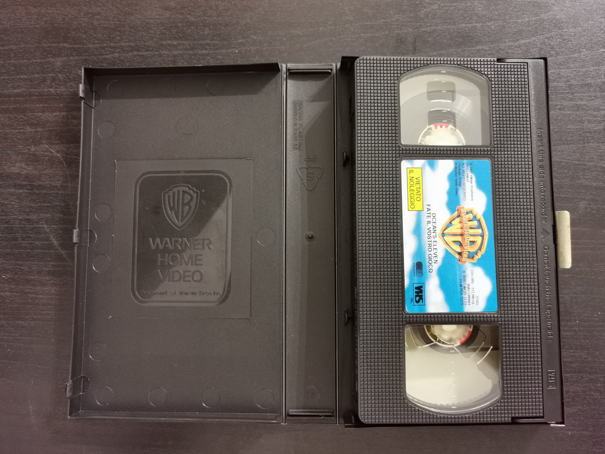 Ocean's Eleven - Fate il vostro gioco (VHS)