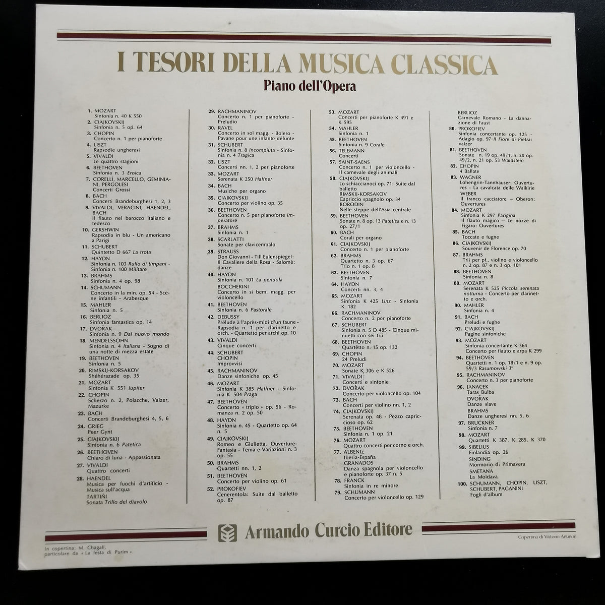 Prokofiev – Sinfonia concertante op. 125 / Adagio op. 97/2 / Valzer da “Il fiore di pietra” op. 118 (LP)