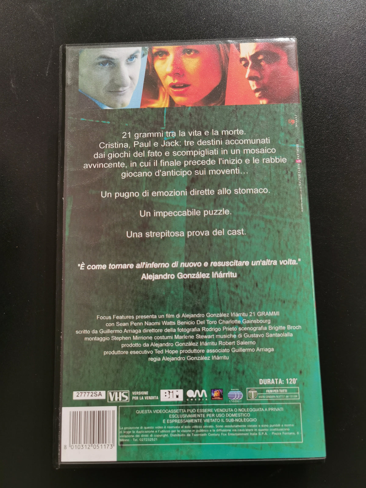 21 Grammi (VHS)