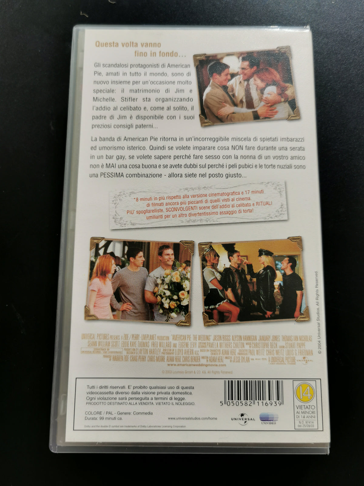 American Pie - Il matrimonio - Versione integrale (VHS)