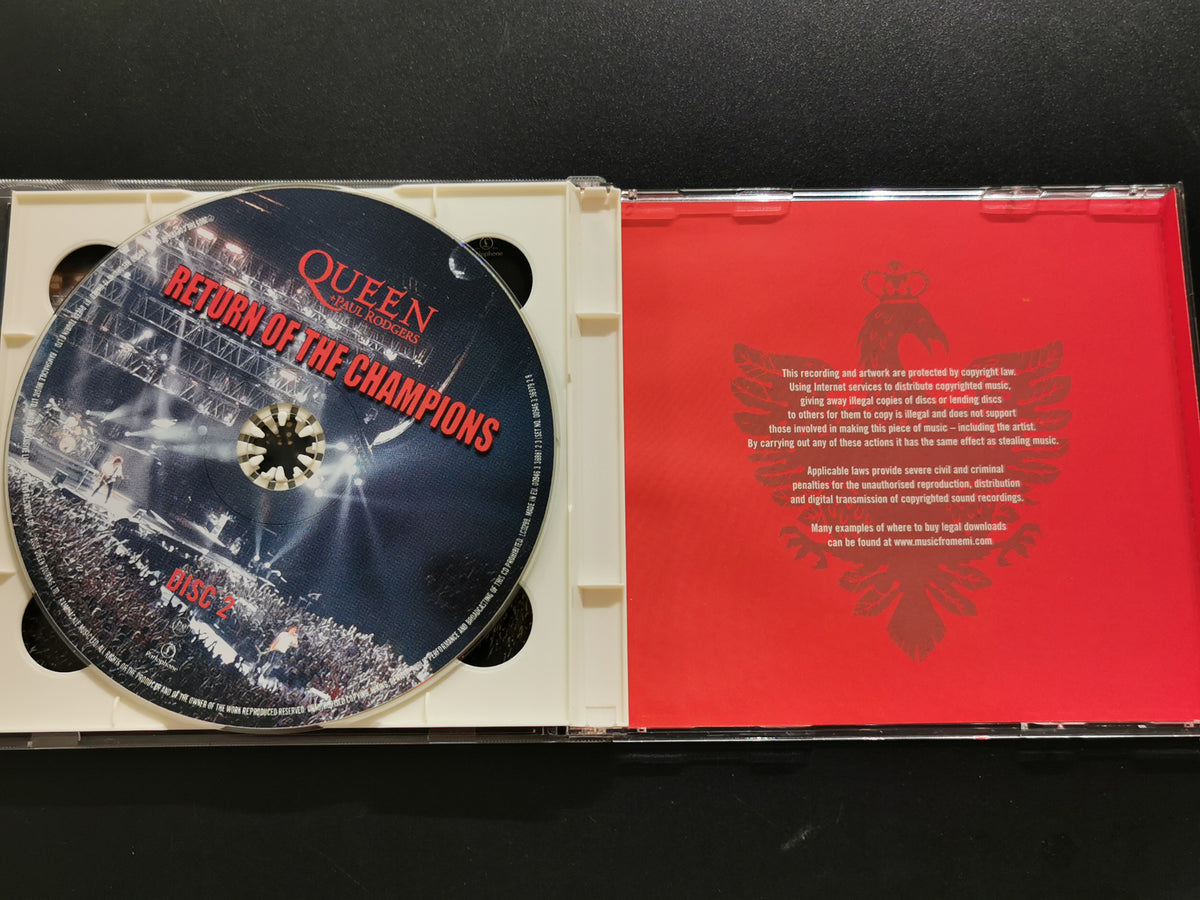 Queen + Paul Rodgers – Return of the Champions (2 CD)