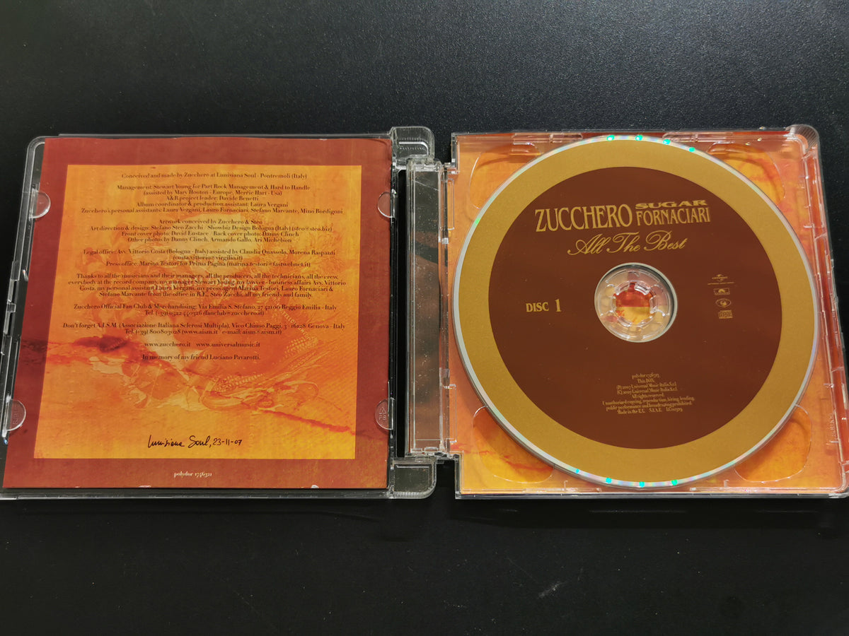 Zucchero Sugar Fornaciari – All The Best (2 CD)