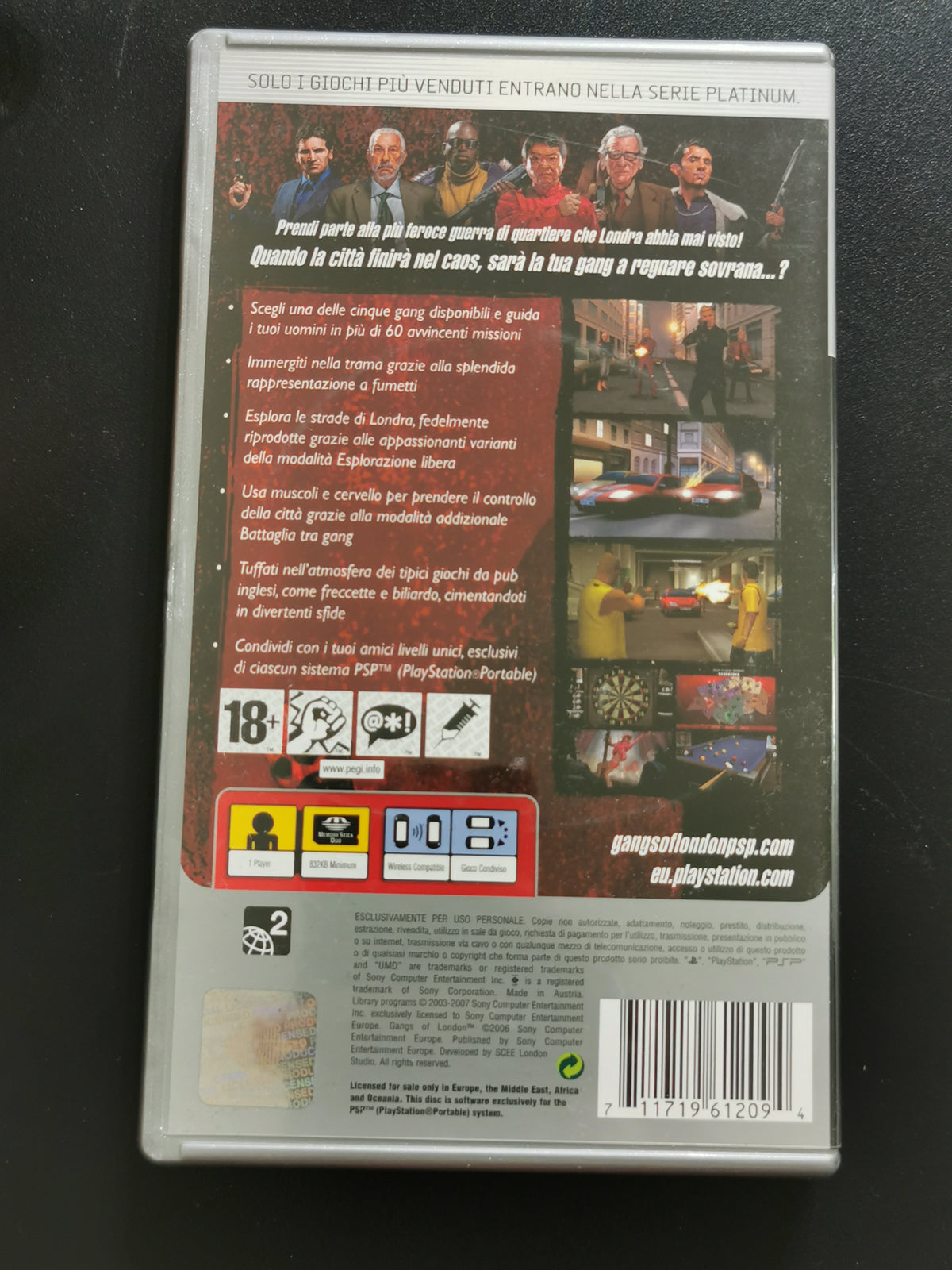 Gangs of London (PSP) – Platinum