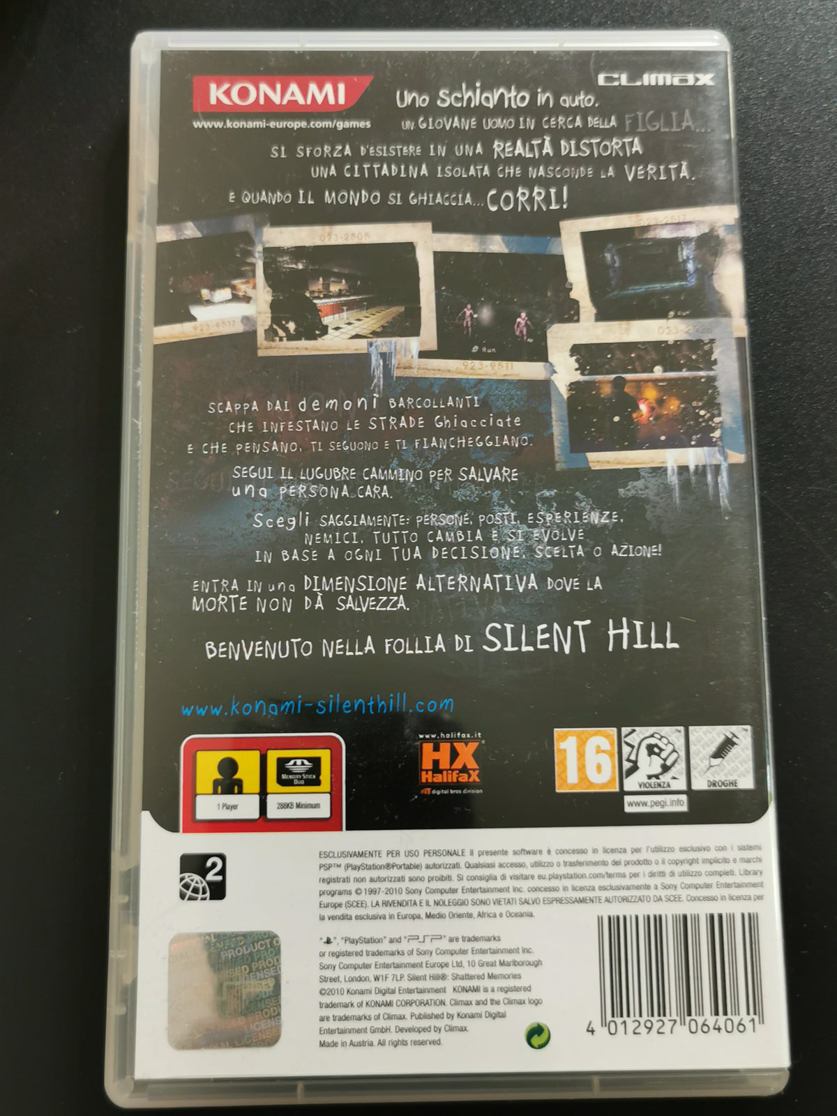 Silent Hill: Shattered Memories (PSP)
