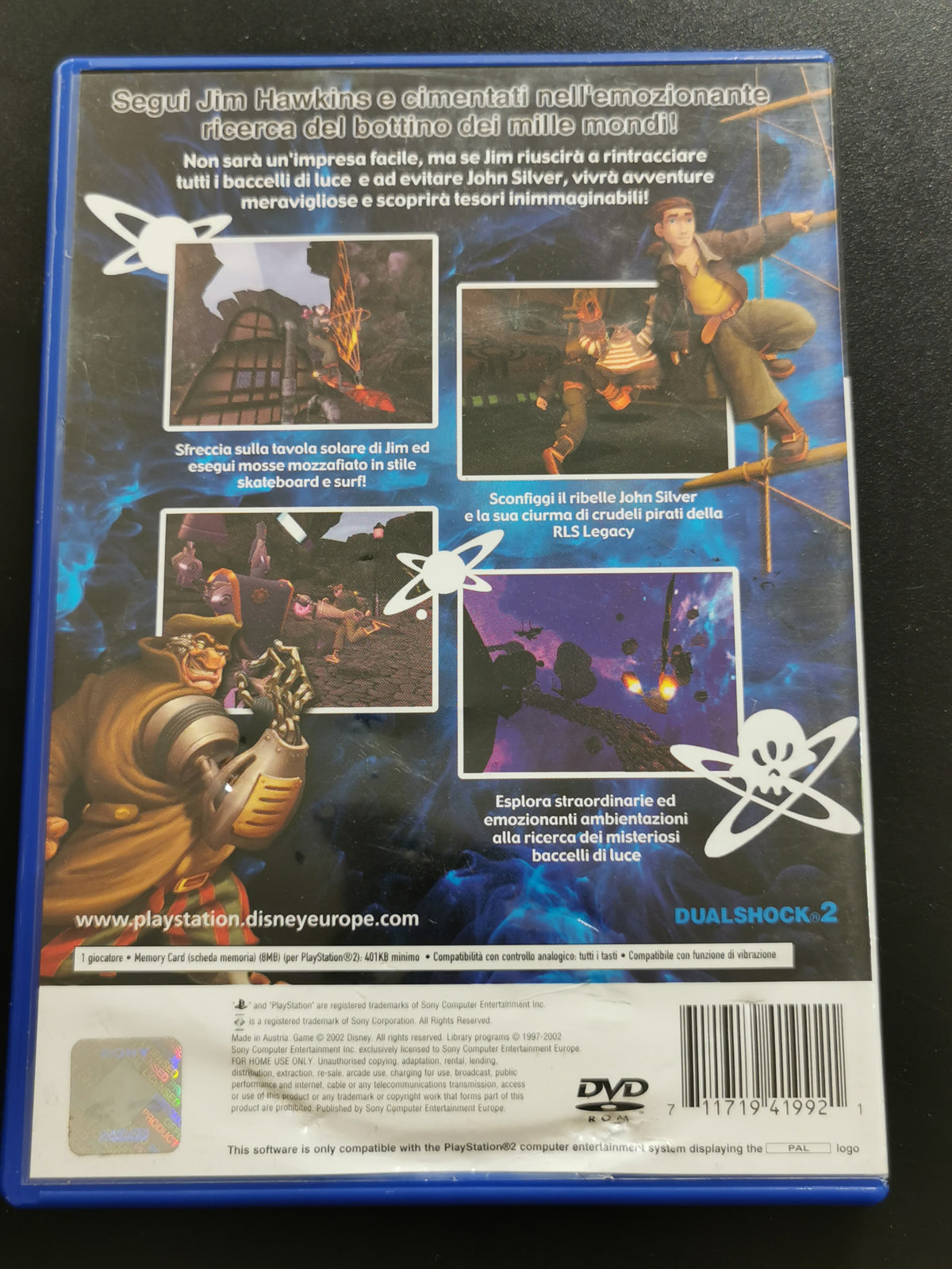 Il Pianeta del Tesoro (PS2) – Senza manuale