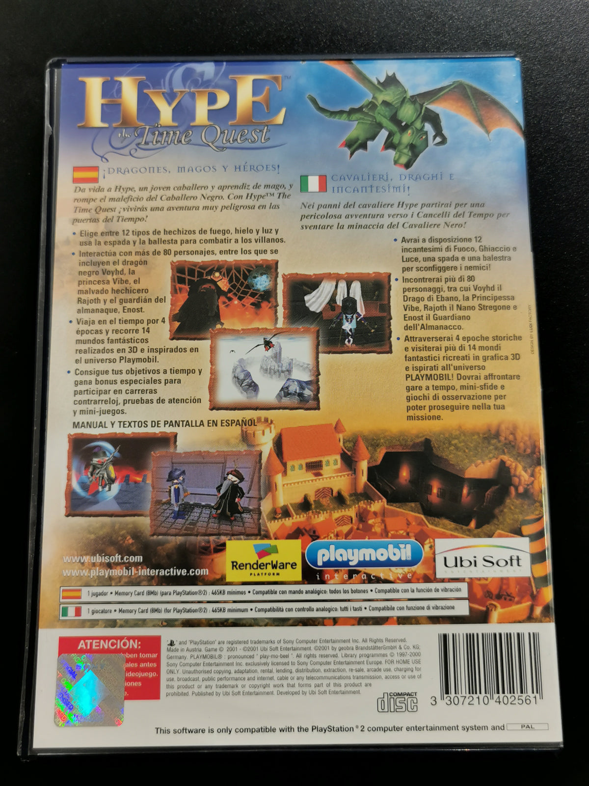 Hype: The Time Quest (PS2) – Senza manuale
