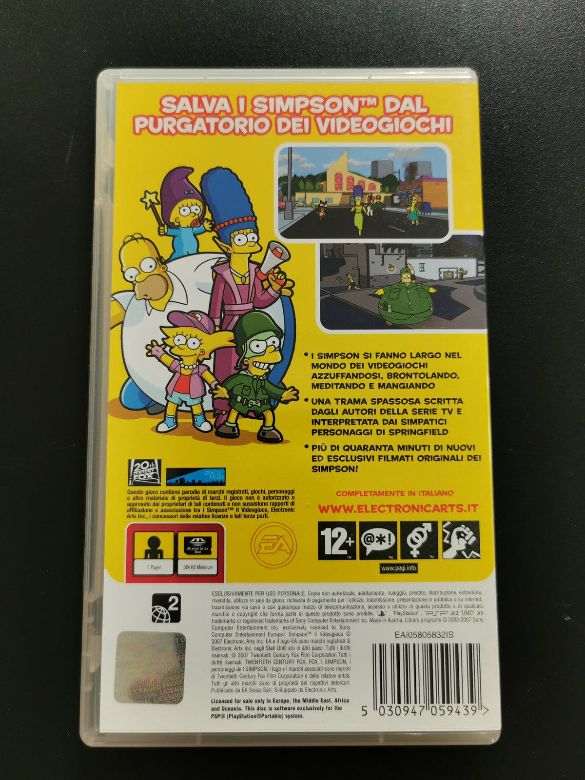 I Simpson: Il Videogioco (PSP)