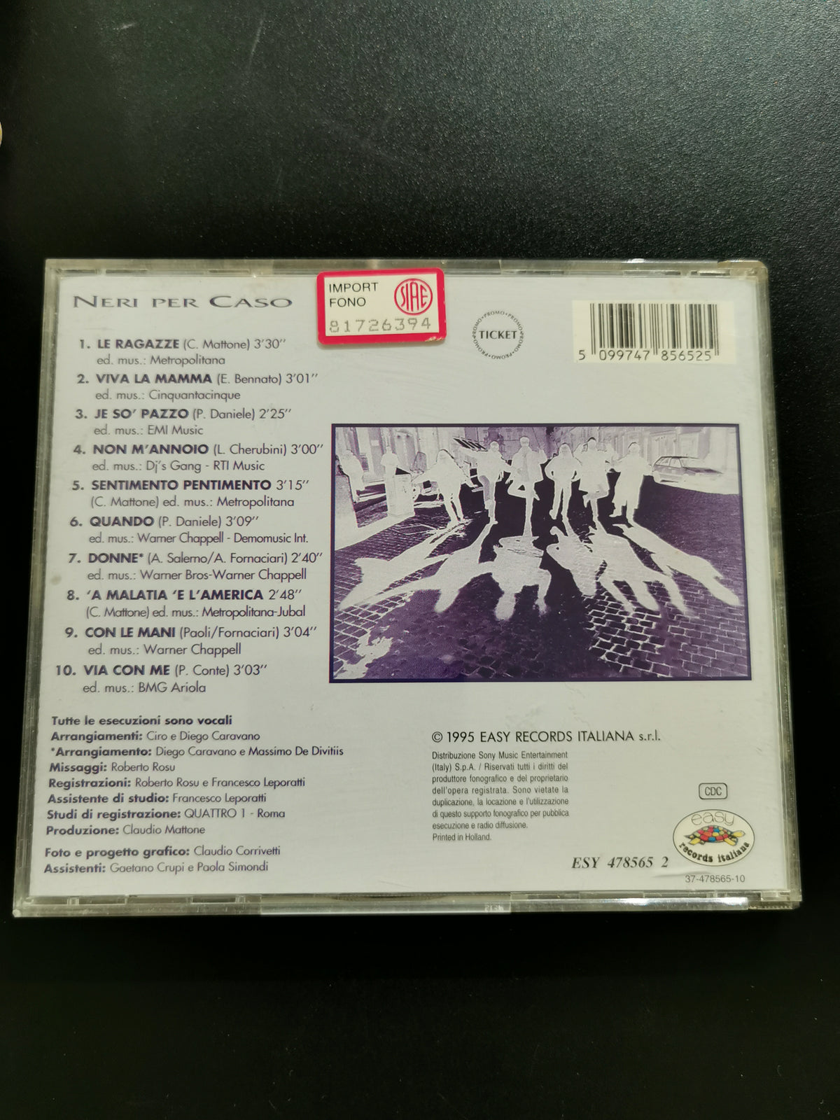 Neri per Caso - Le Ragazze (CD)