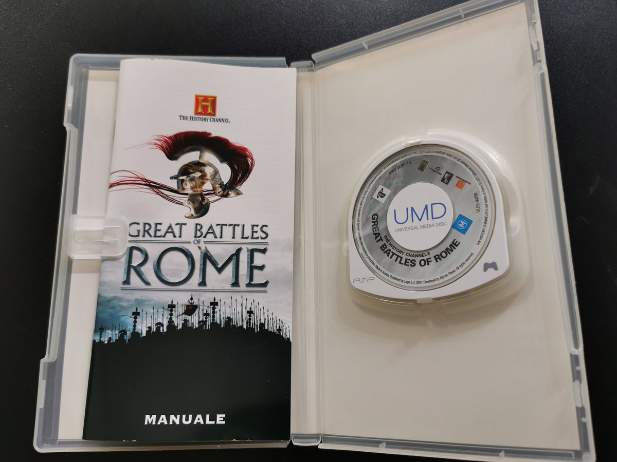 The History Channel: Great Battles of Rome (PSP)