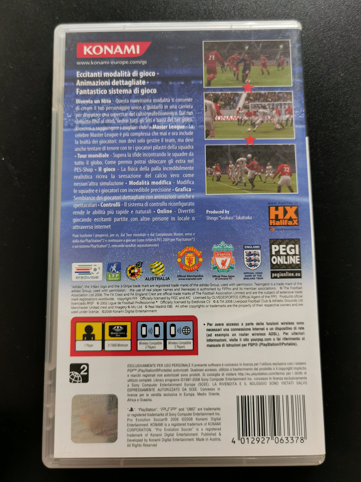 PES 2009: Pro Evolution Soccer (PSP)