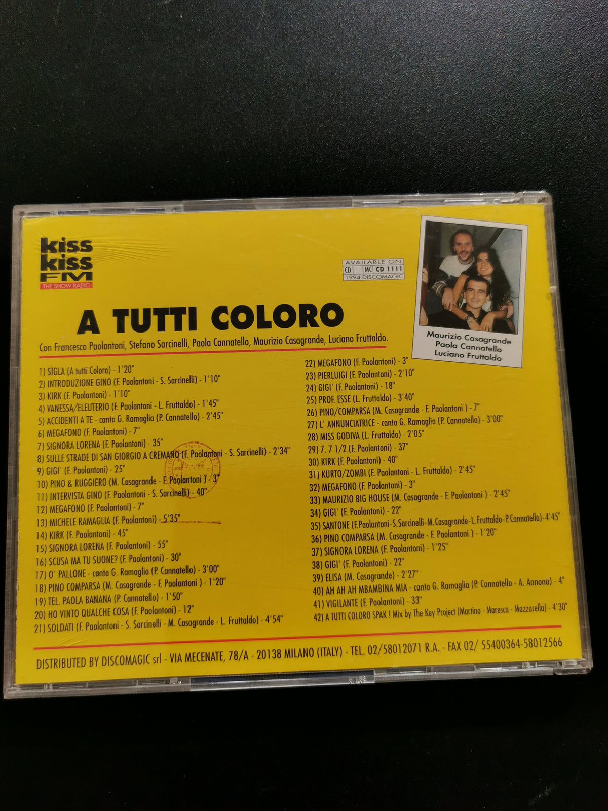 A Tutti Coloro - Francesco Paolantoni & Stefano Sarcinelli (CD)