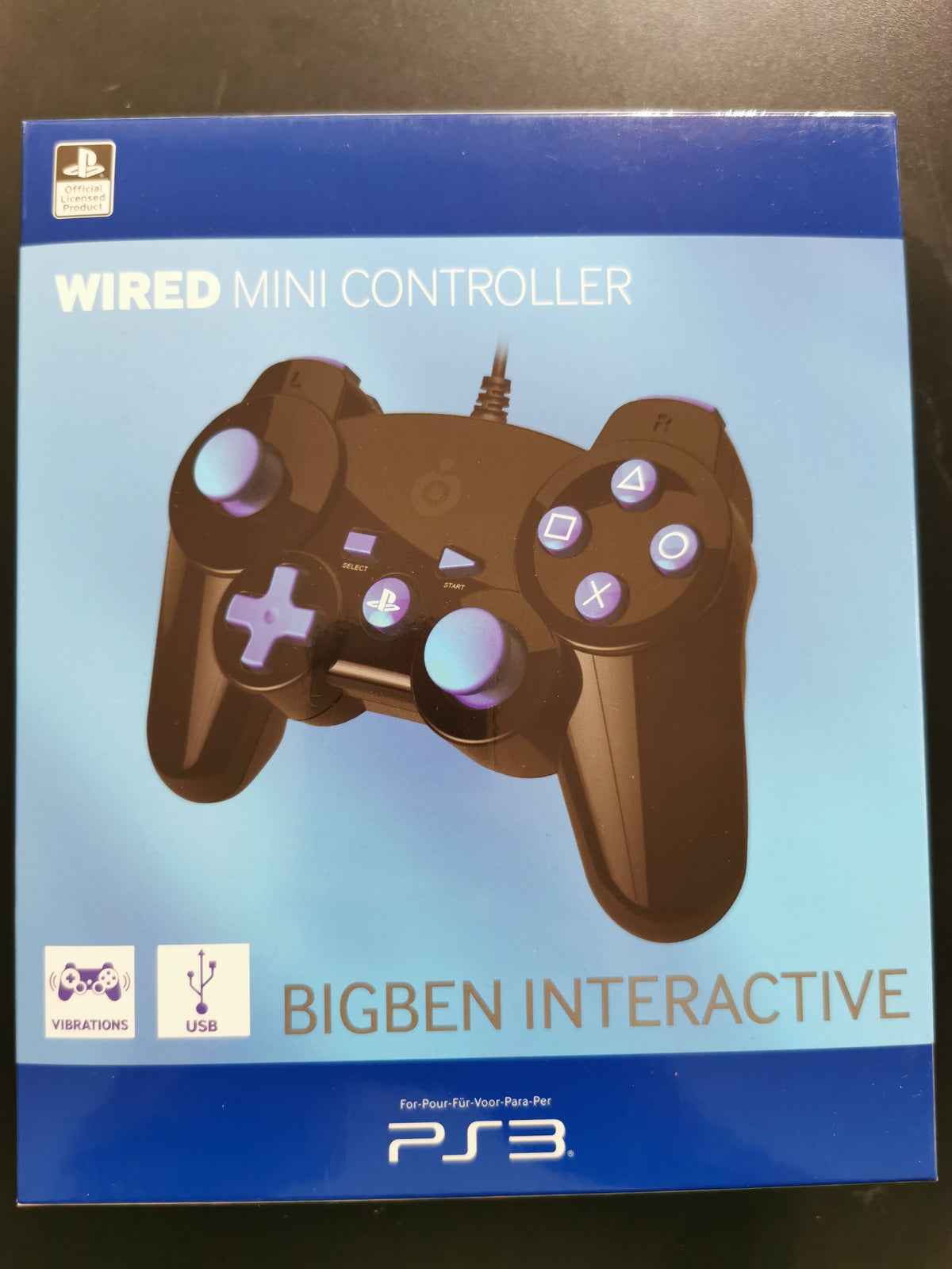 Bigben Wired Mini Controller (PS3)