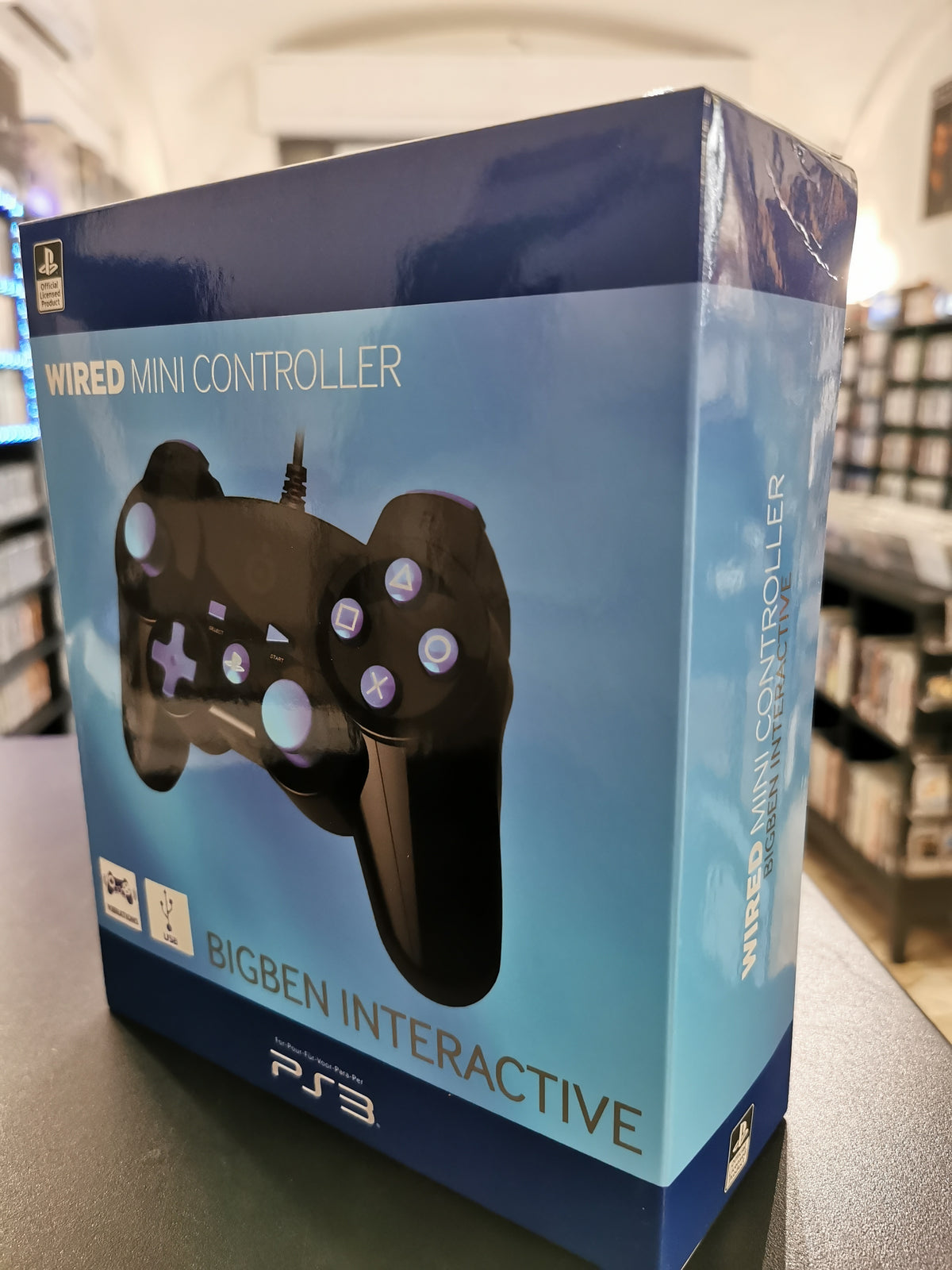 Bigben Wired Mini Controller (PS3)
