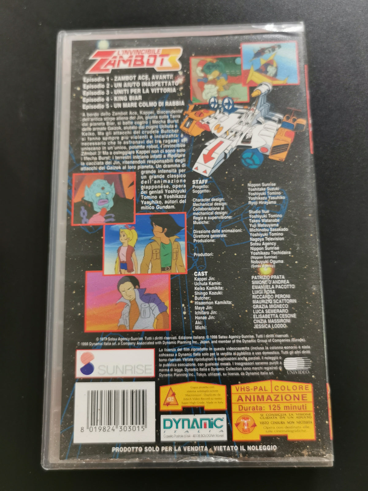 L'Invincibile Zambot 3 - Video 1 (VHS)