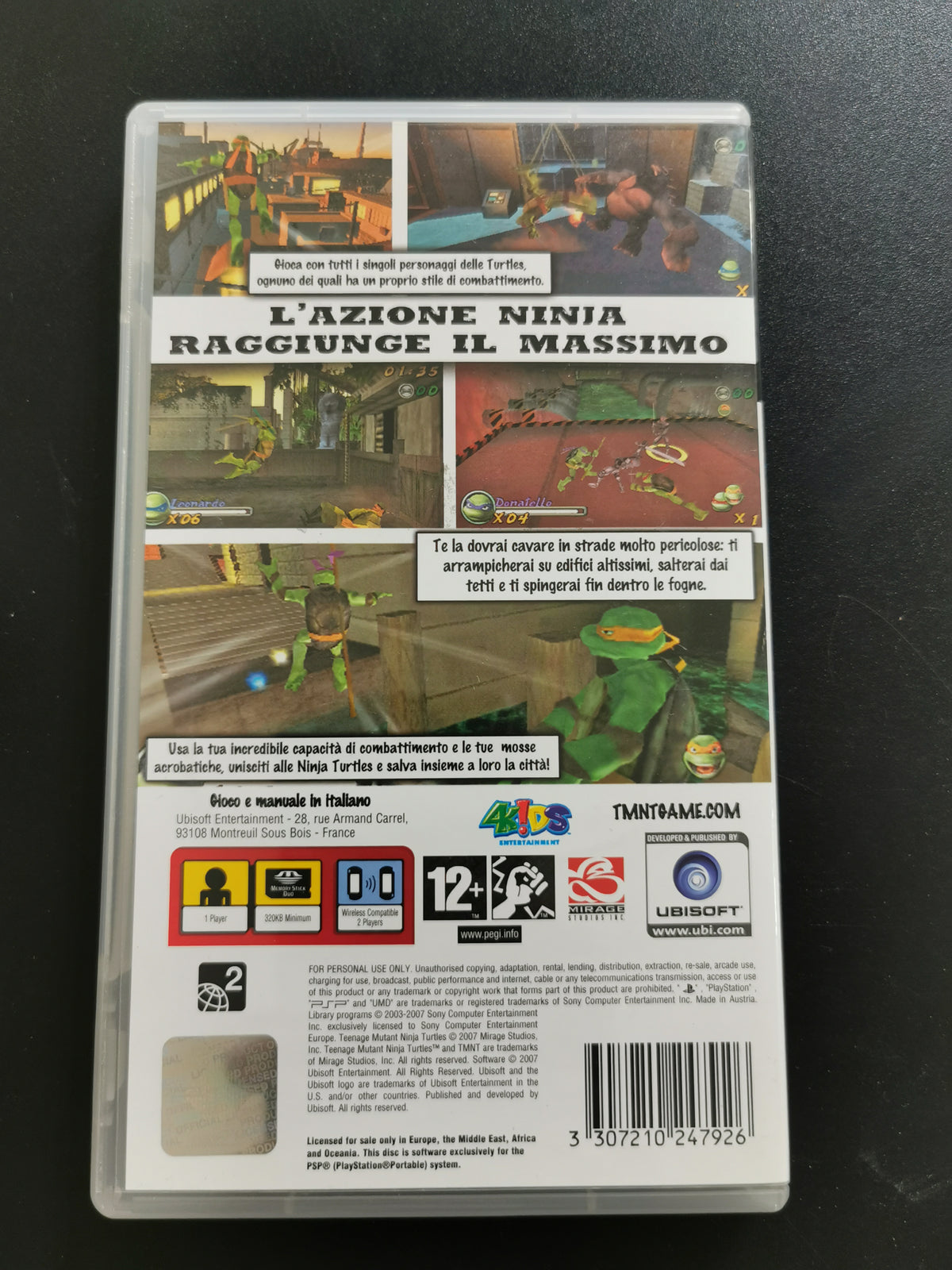 TMNT: Tartarughe Ninja (PSP)