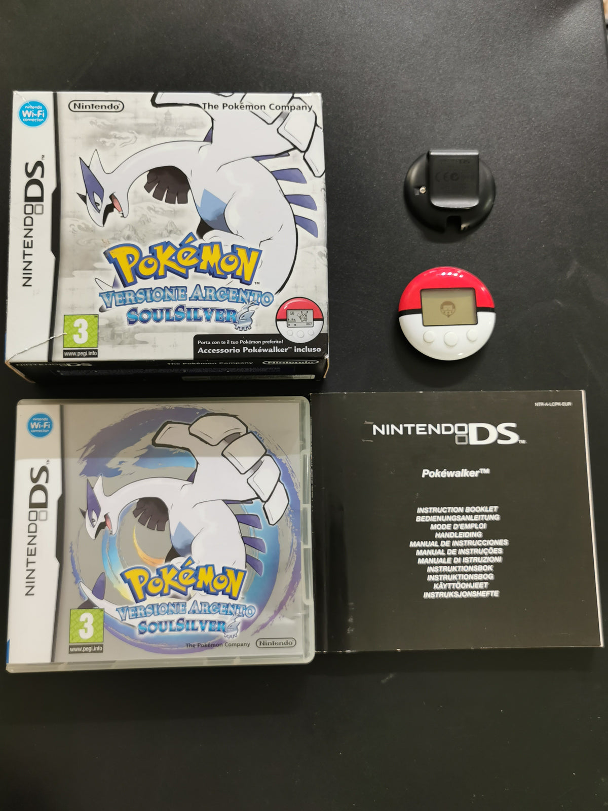 Pokémon Versione Argento SoulSilver + Pokéwalker (DS)