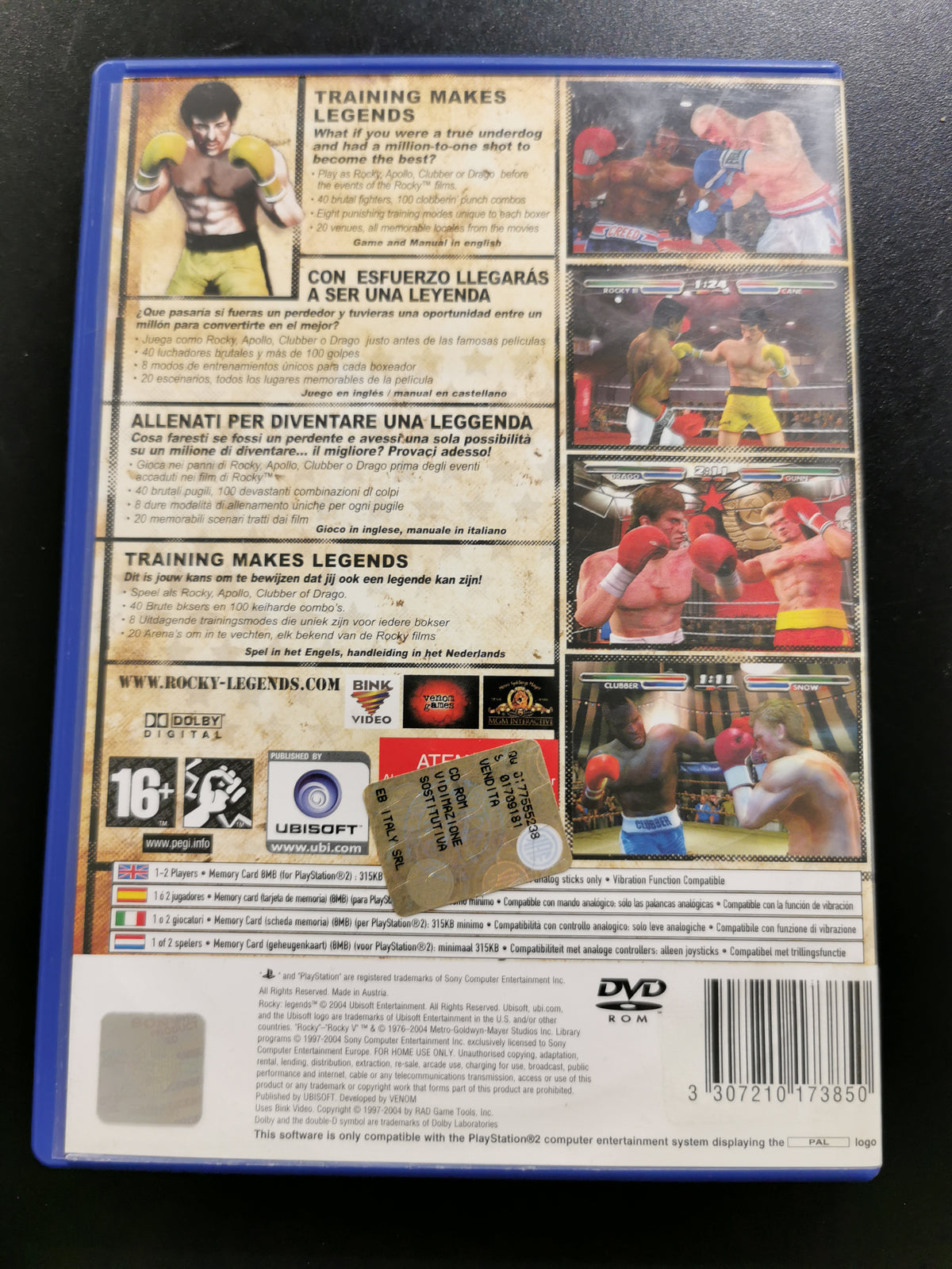 Rocky Legends (PS2)