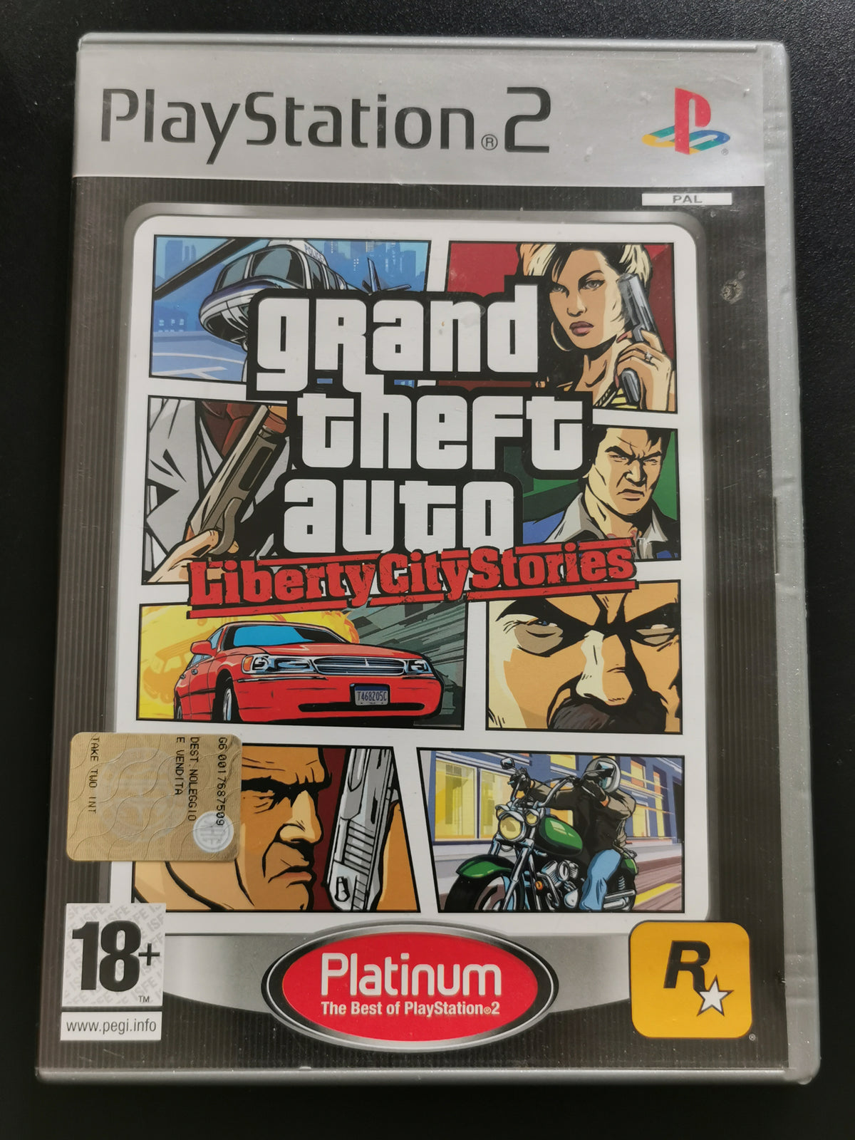 Grand Theft Auto: Liberty City Stories (PS2) - Platinum