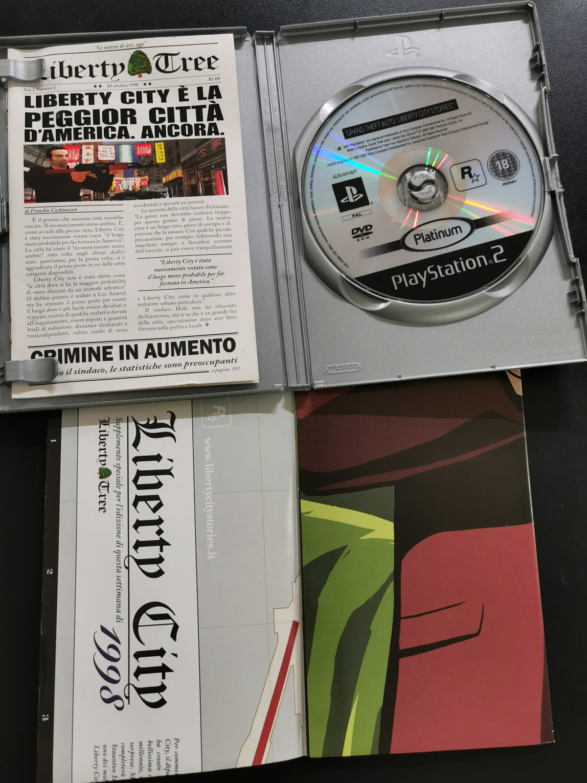 Grand Theft Auto: Liberty City Stories (PS2) - Platinum