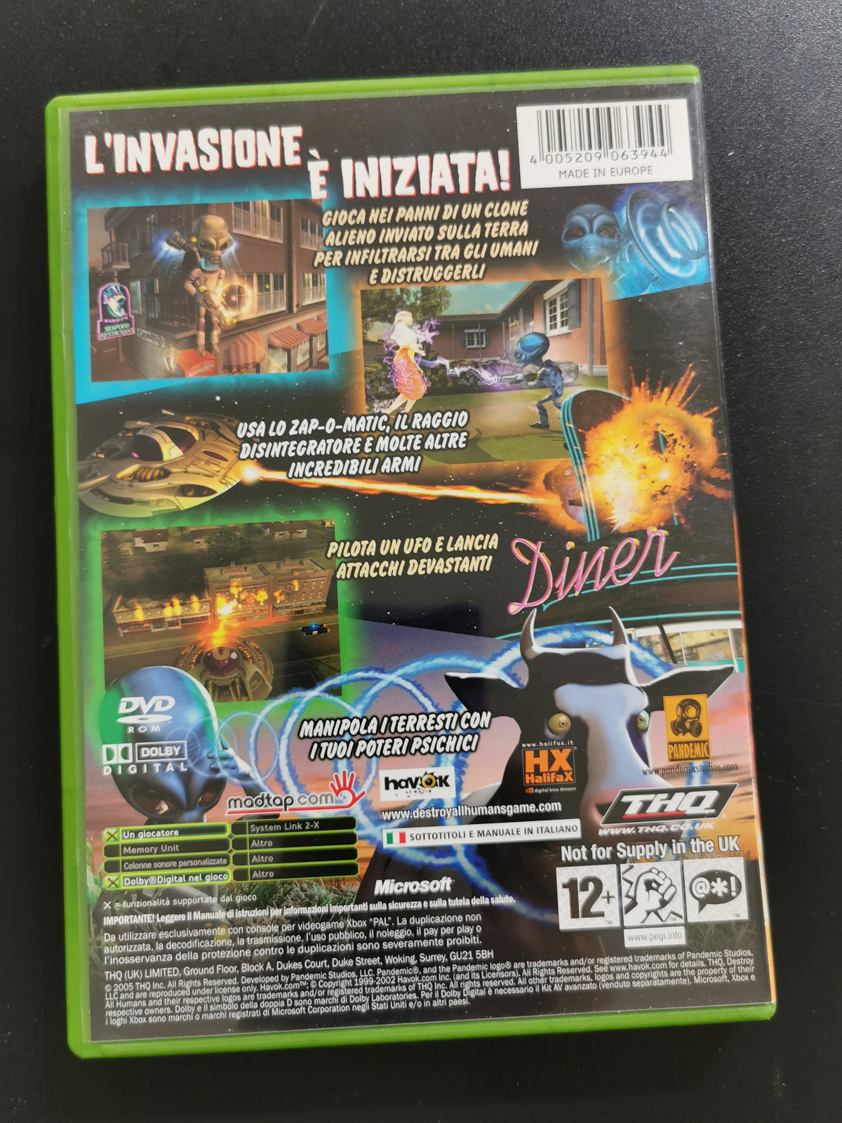 Destroy All Humans! (Xbox)