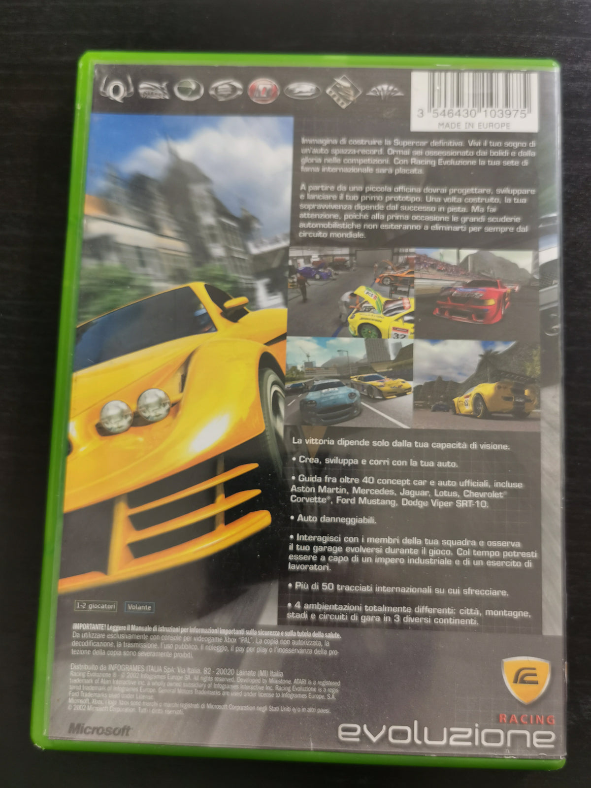 Racing Evoluzione (Xbox) - Senza Manuale