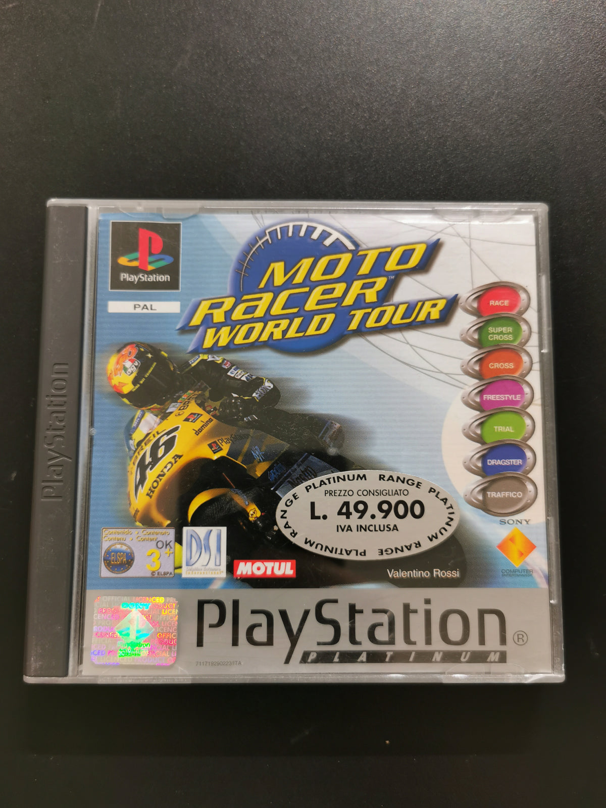 Moto Racer World Tour (PS1) - Platinum