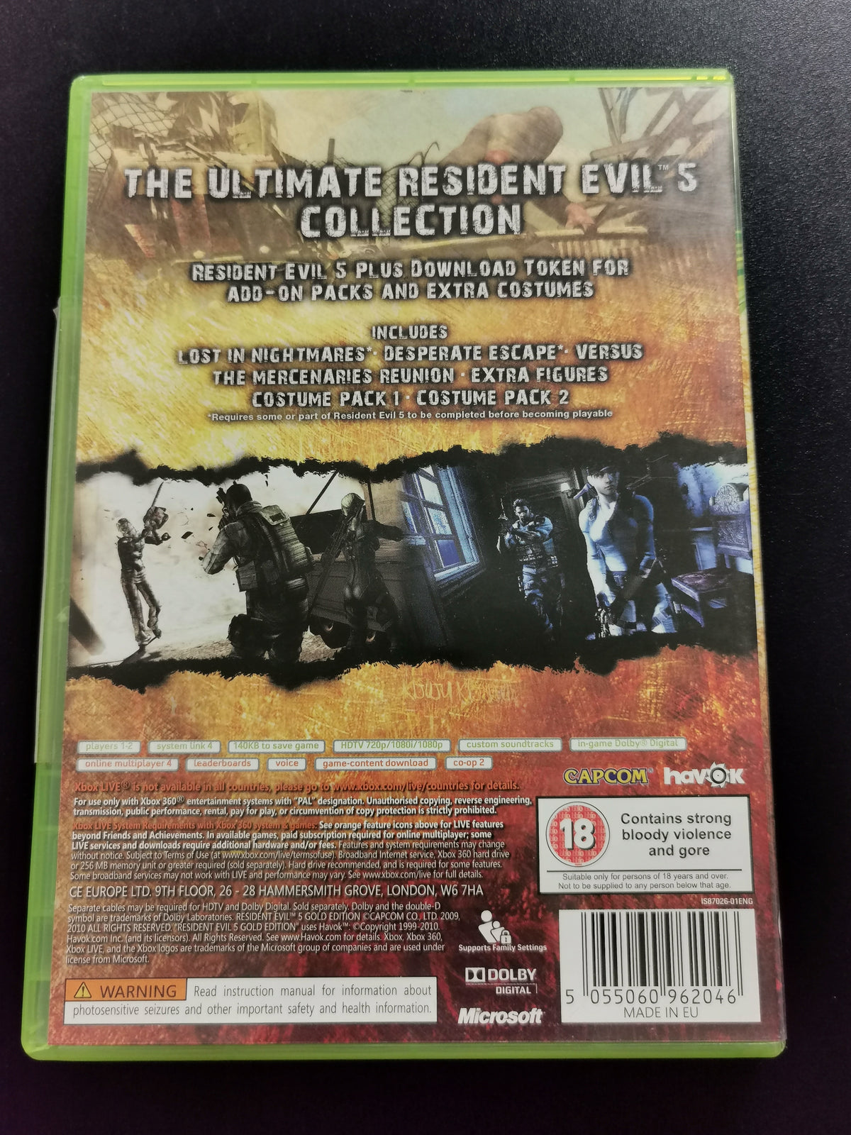Resident Evil 5 Gold Edition (Xbox 360)