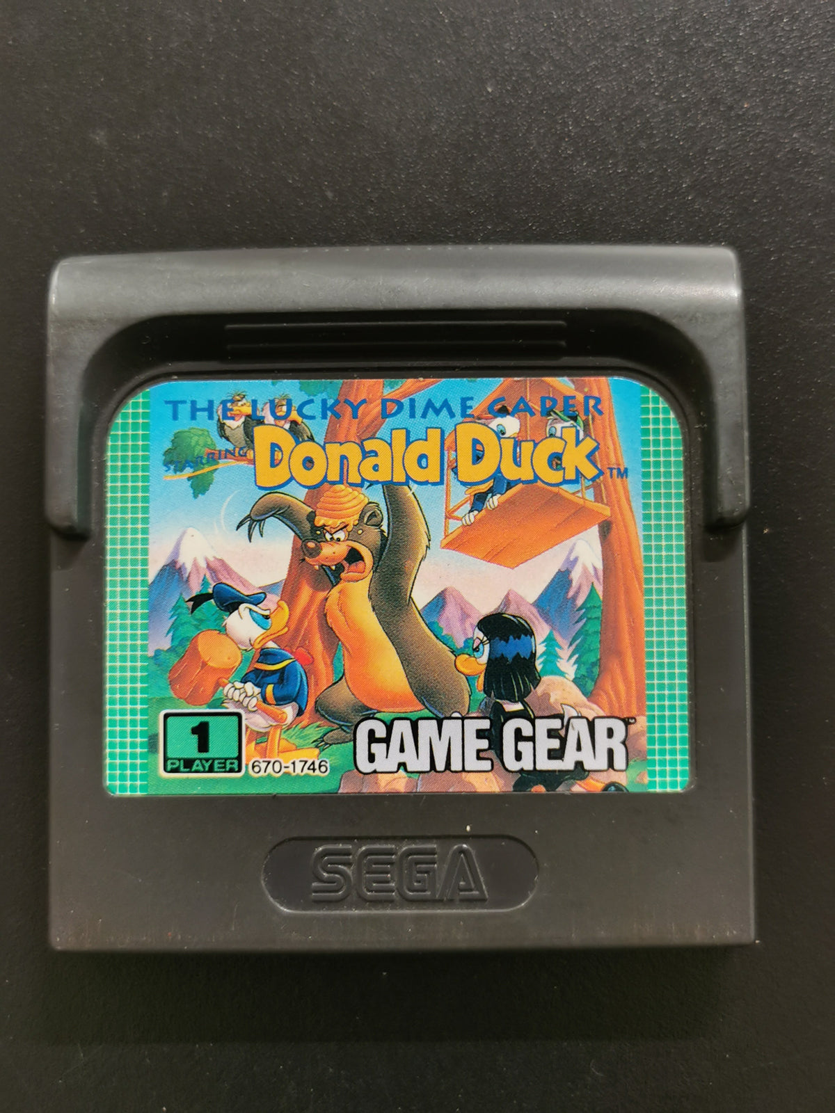 The Lucky Dime Caper Starring Donald Duck (Game Gear) - Loose