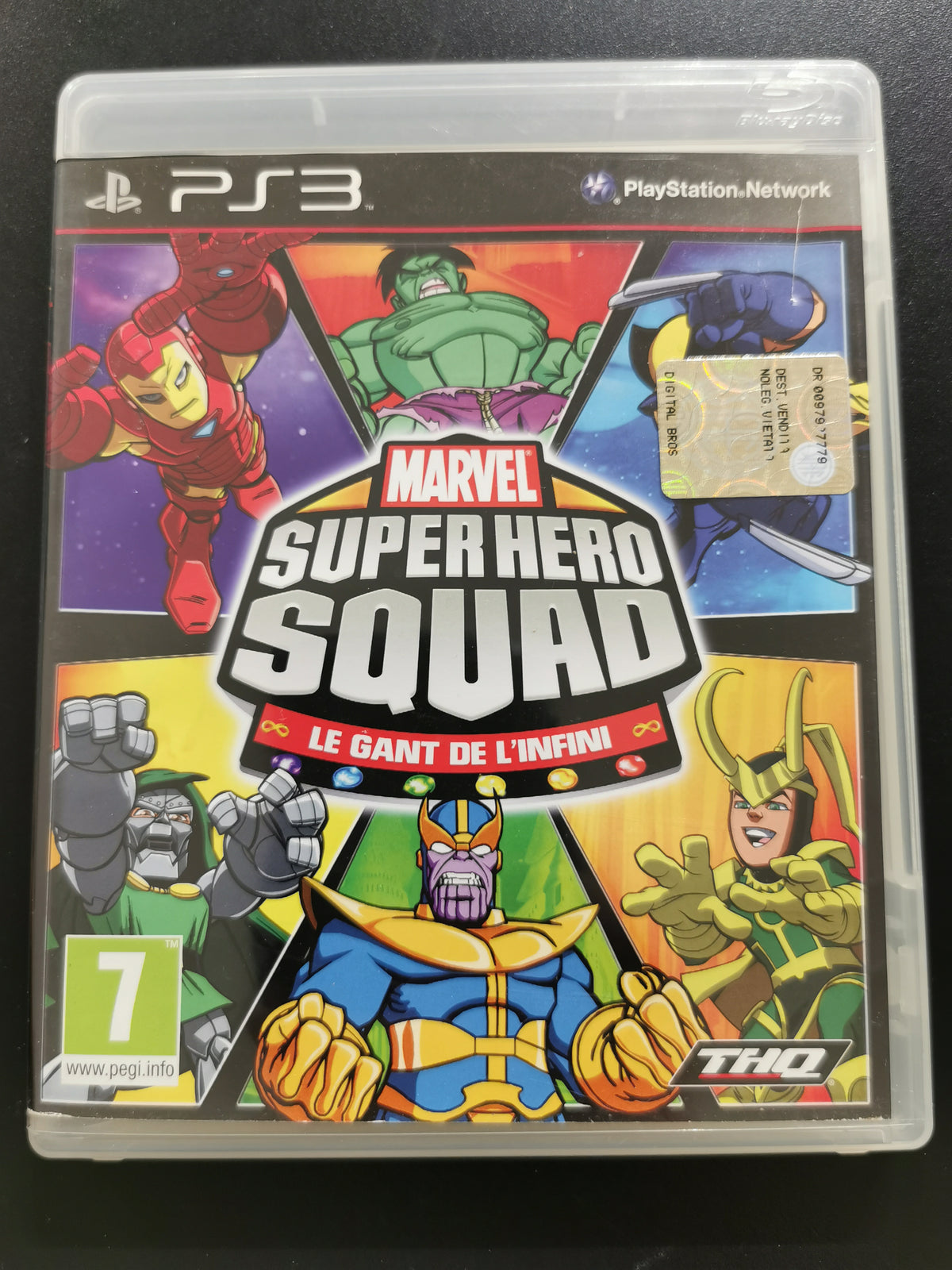 Marvel Super Hero Squad: The Infinity Gauntlet (PS3) – Senza manuale