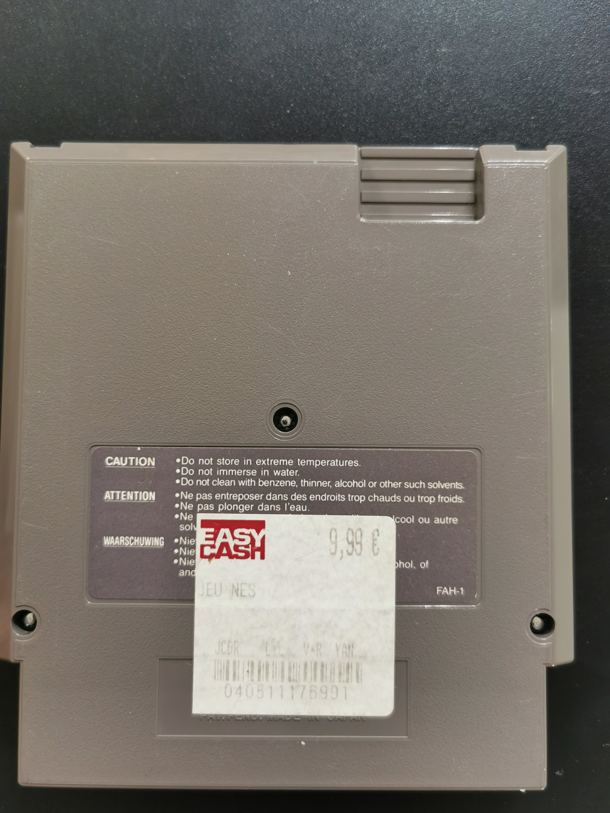 Teenage Mutant Hero Turtles (NES) - Loose