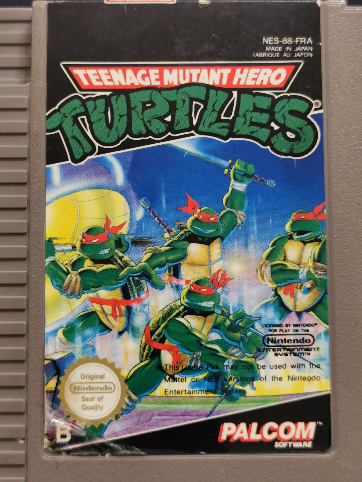 Teenage Mutant Hero Turtles (NES) - Loose