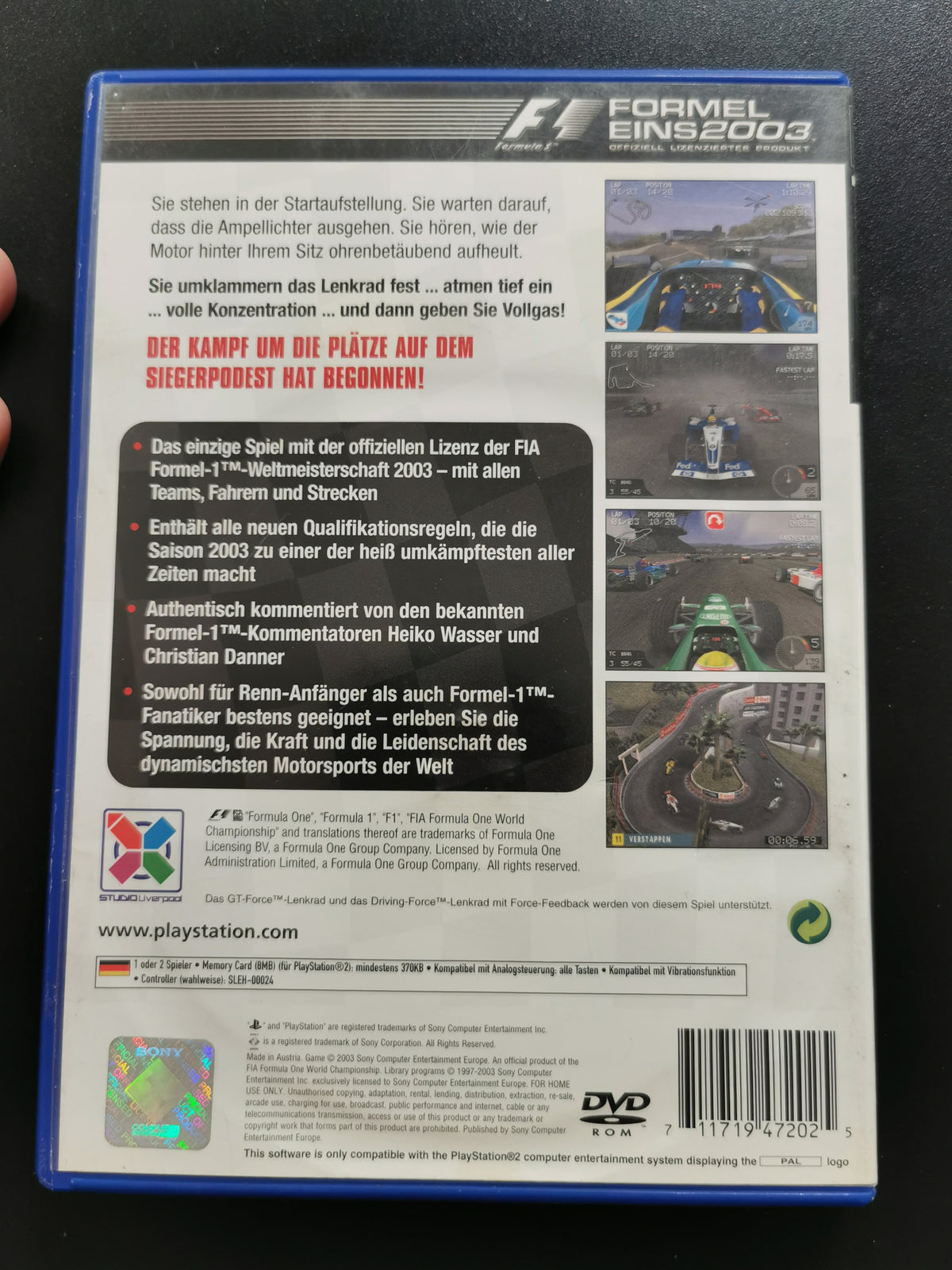Formula One 2003 - Senza manuale (PS2)