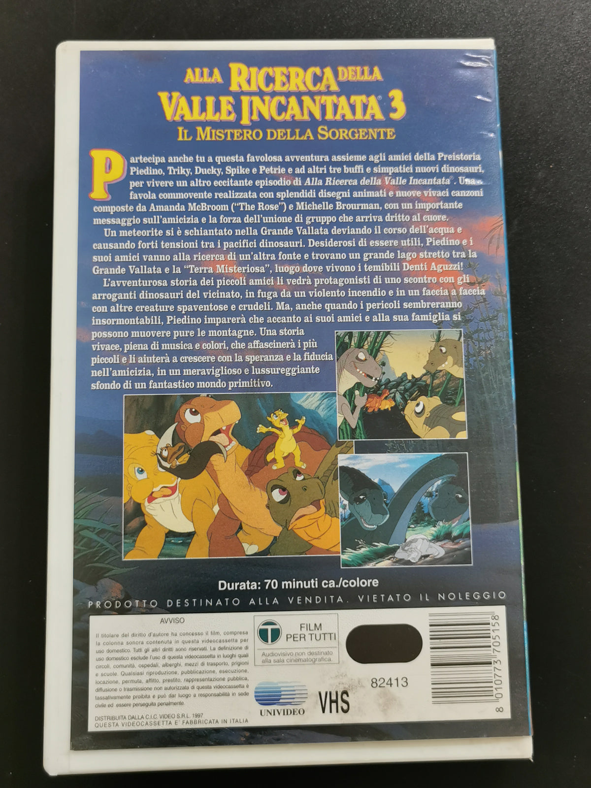 Alla ricerca della Valle Incantata 3 - Il mistero della sorgente (VHS)