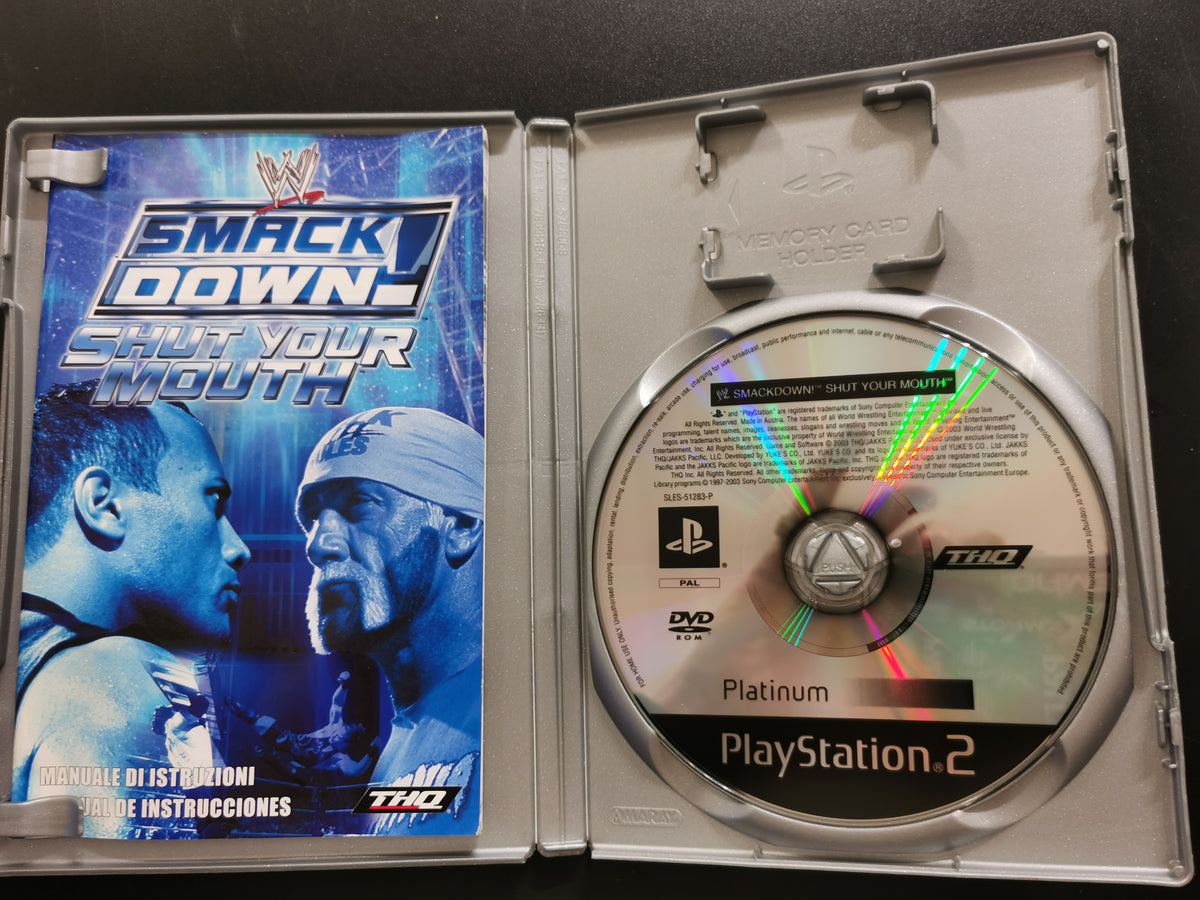 WWE SmackDown! Shut Your Mouth - Platinum (PS2)