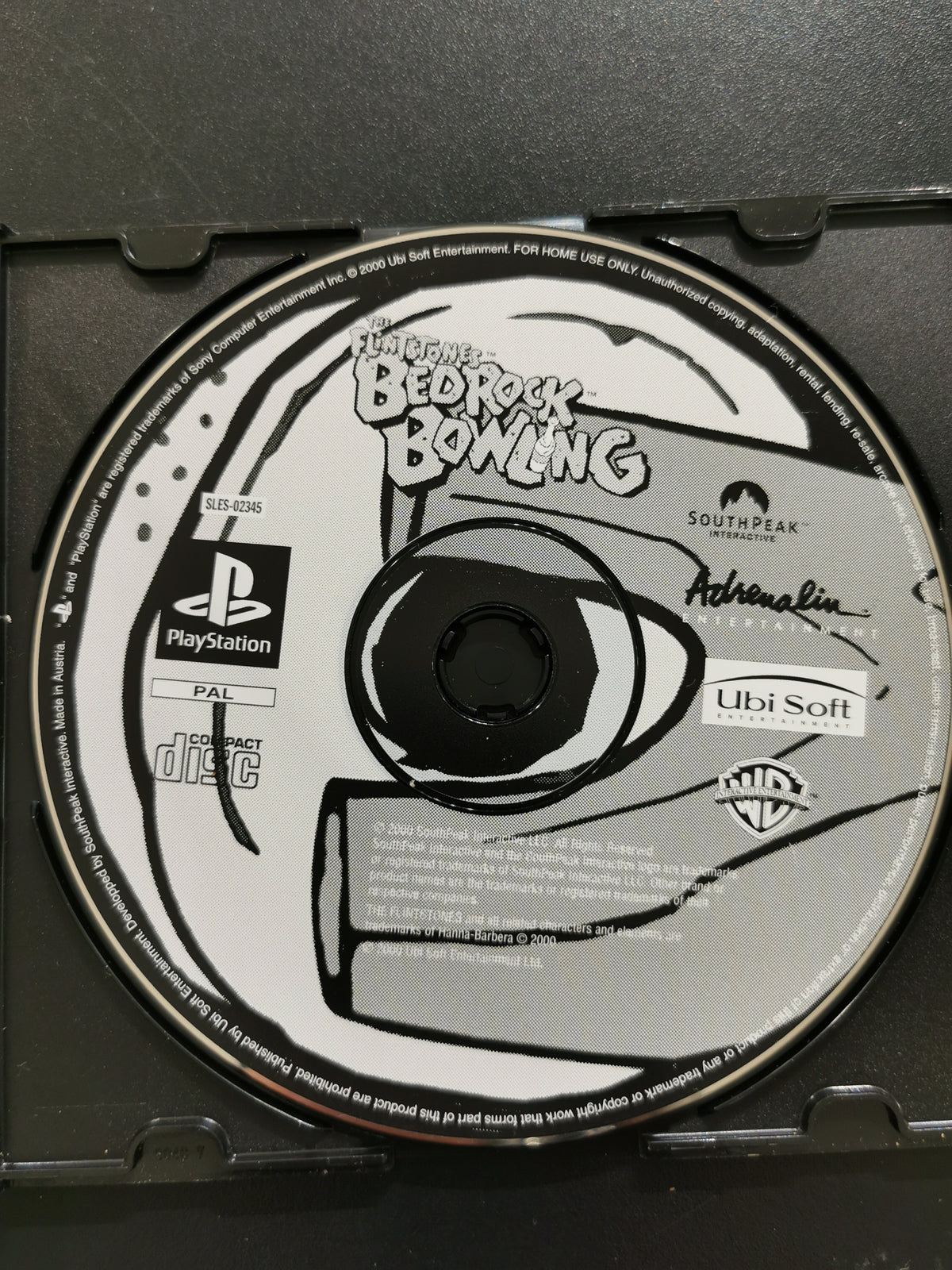 The Flintstones: Bedrock Bowling - Loose (PS1)