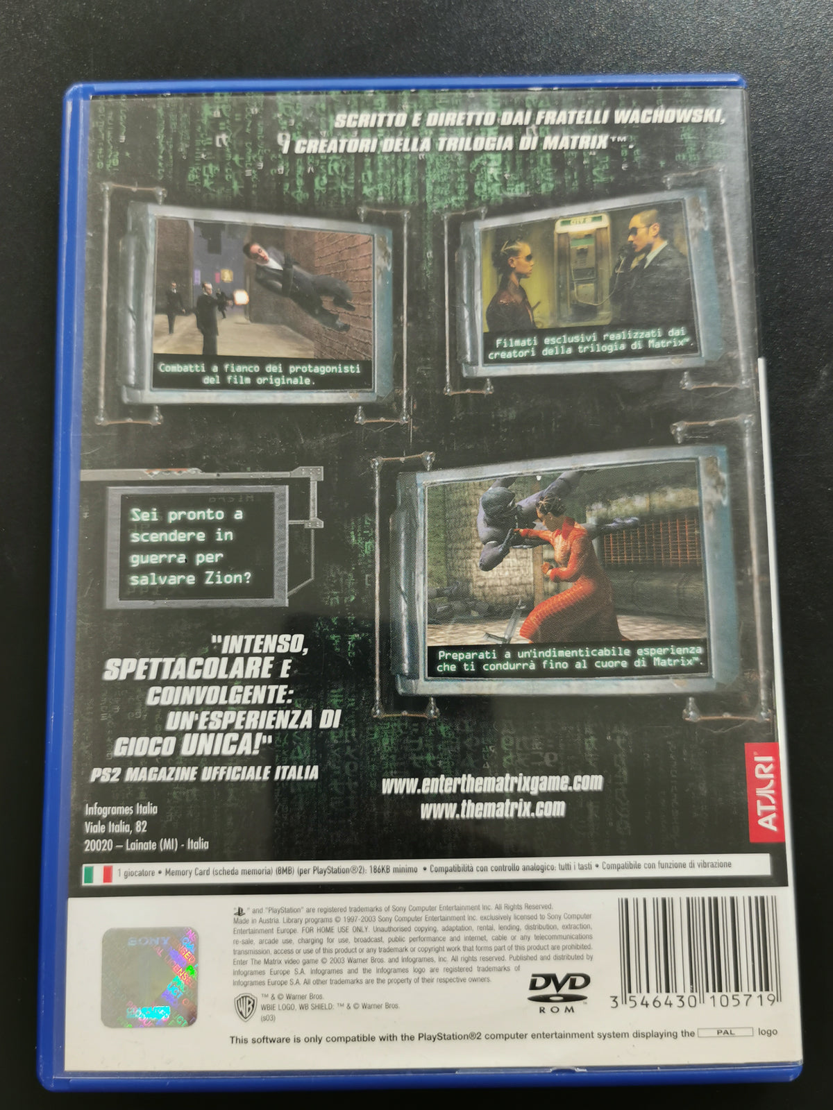 Enter the Matrix (PS2) – Senza manuale