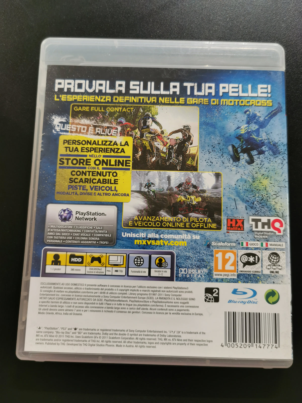 MX vs ATV Alive (PS3)