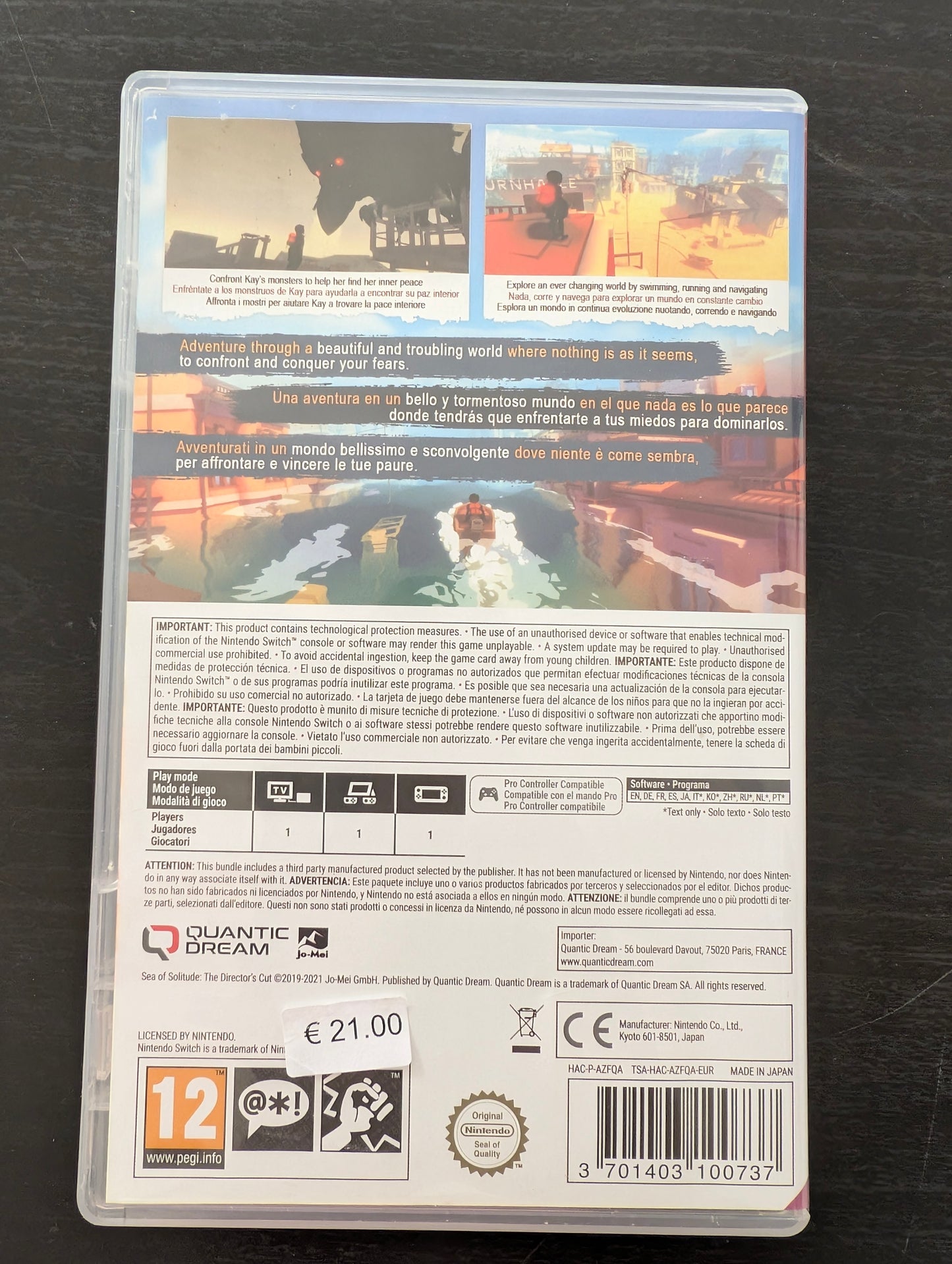 Sea of Solitude - Director's Cut (Switch)