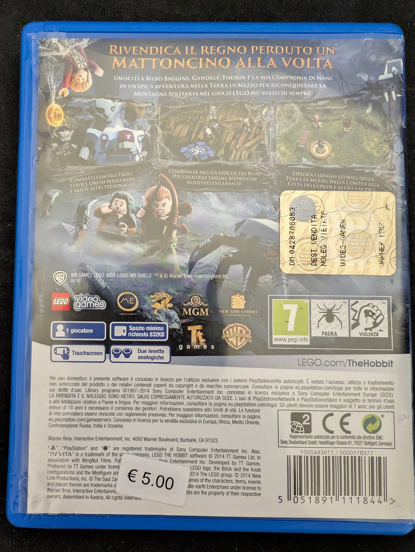 Lego Lo Hobbit (PS Vita)