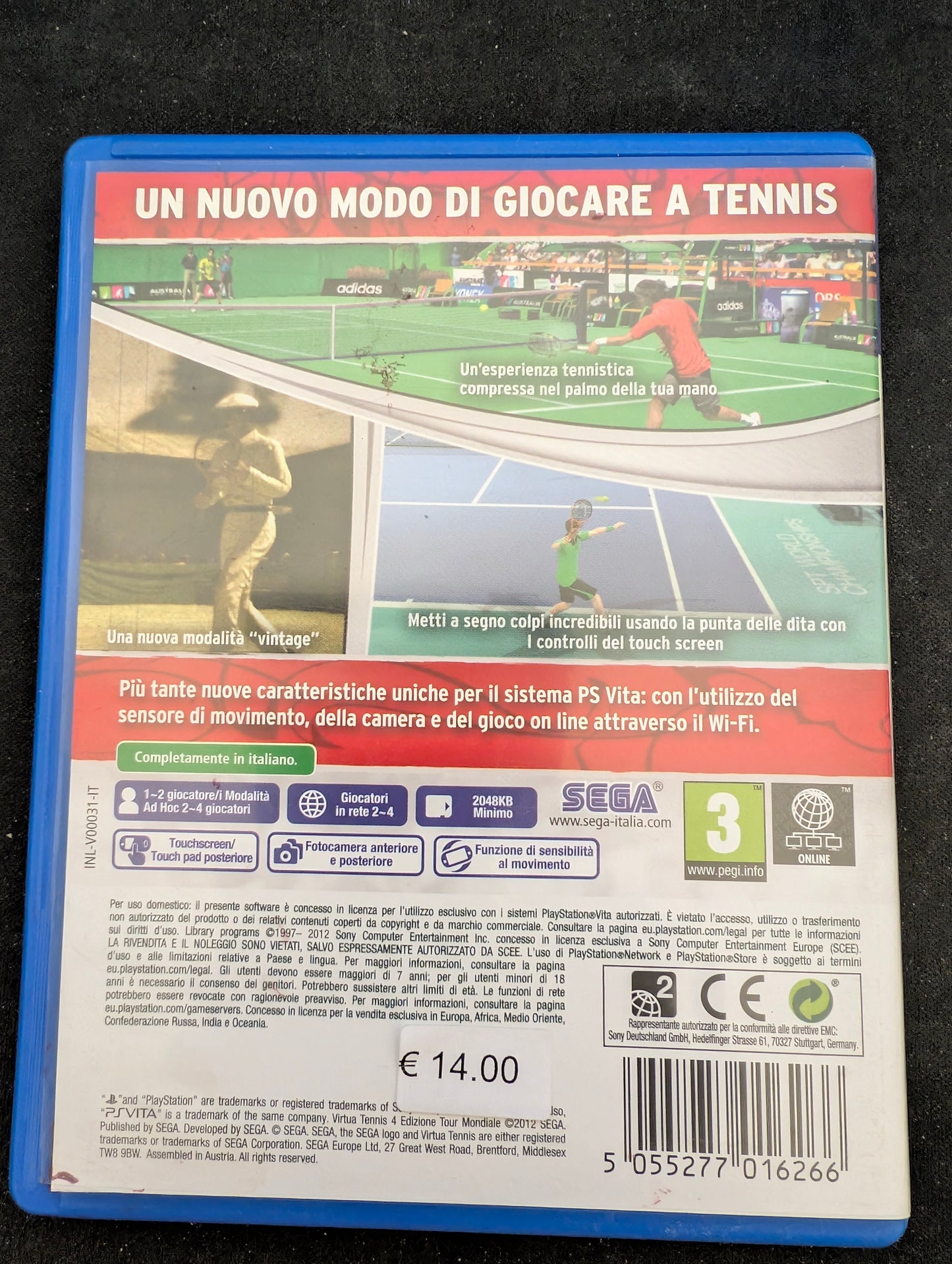 Virtua Tennis 4 - Edizione Tour Mondiale (PS Vita)