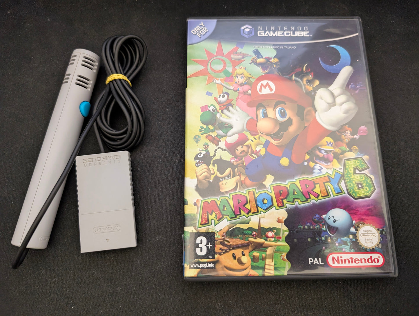 Mario Party 6 + Microfono (GameCube)