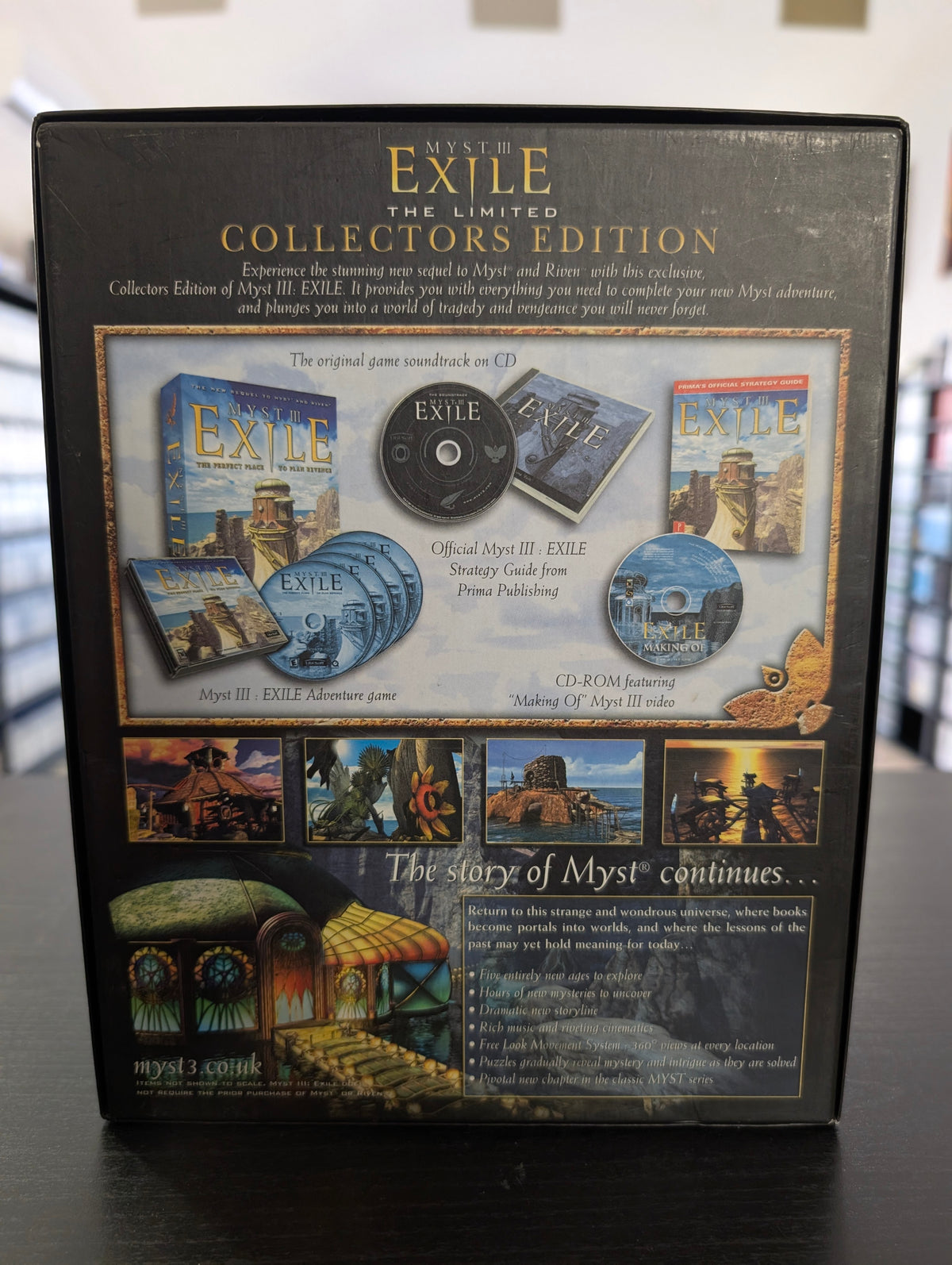 Myst III Exile - Collectors Edition (PC e MAC)