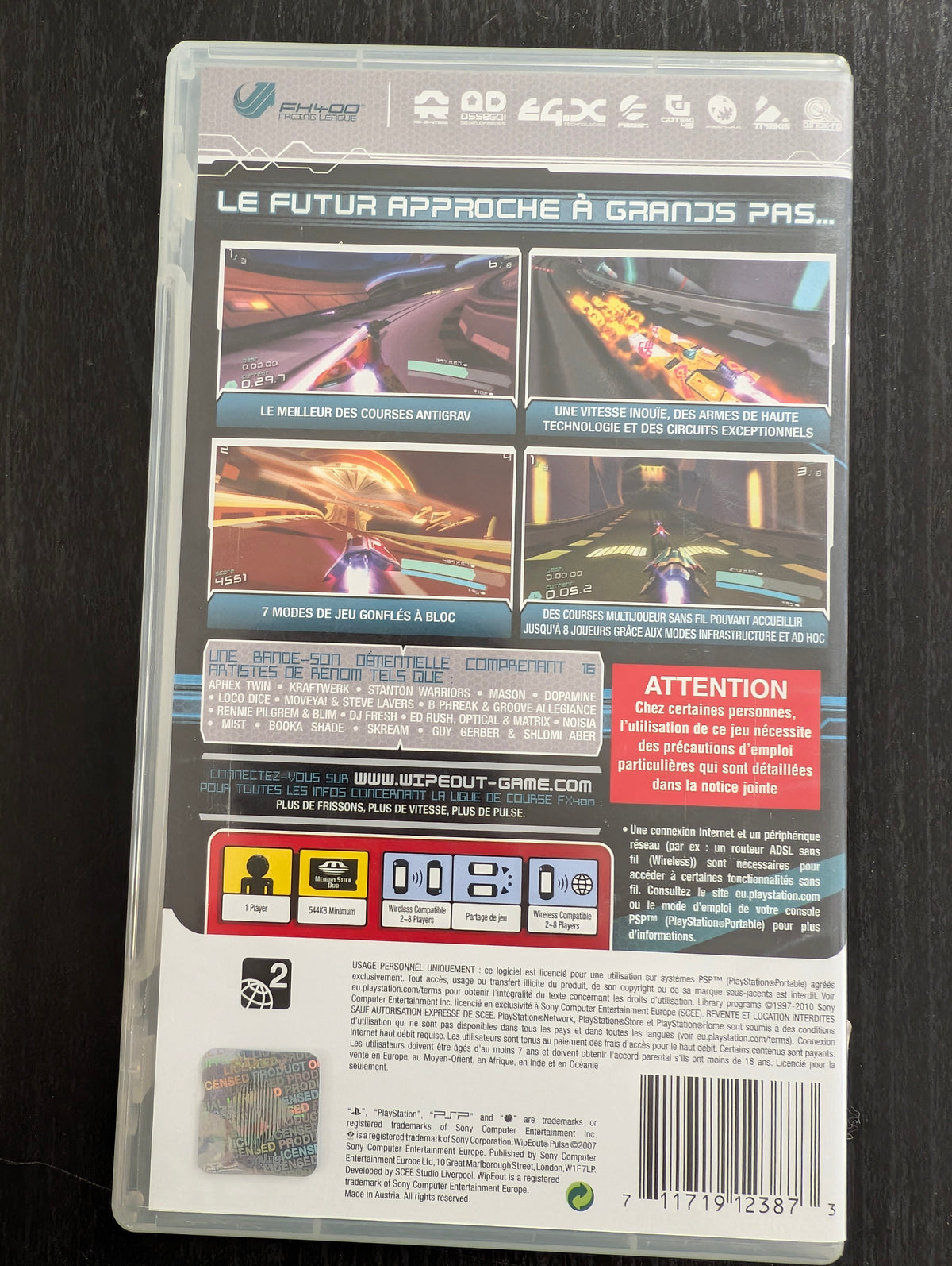 Wipeout Pulse (PSP) - Essentials