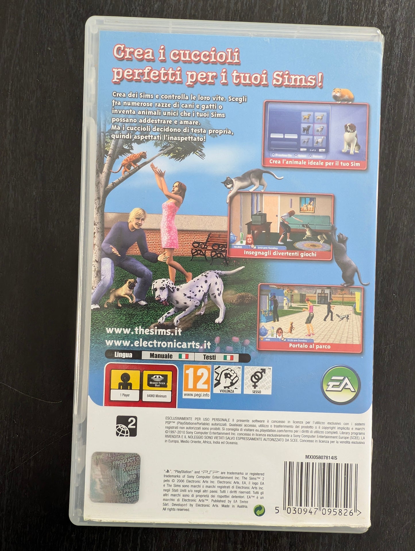 The Sims 2 Pets (PSP) - Essentials
