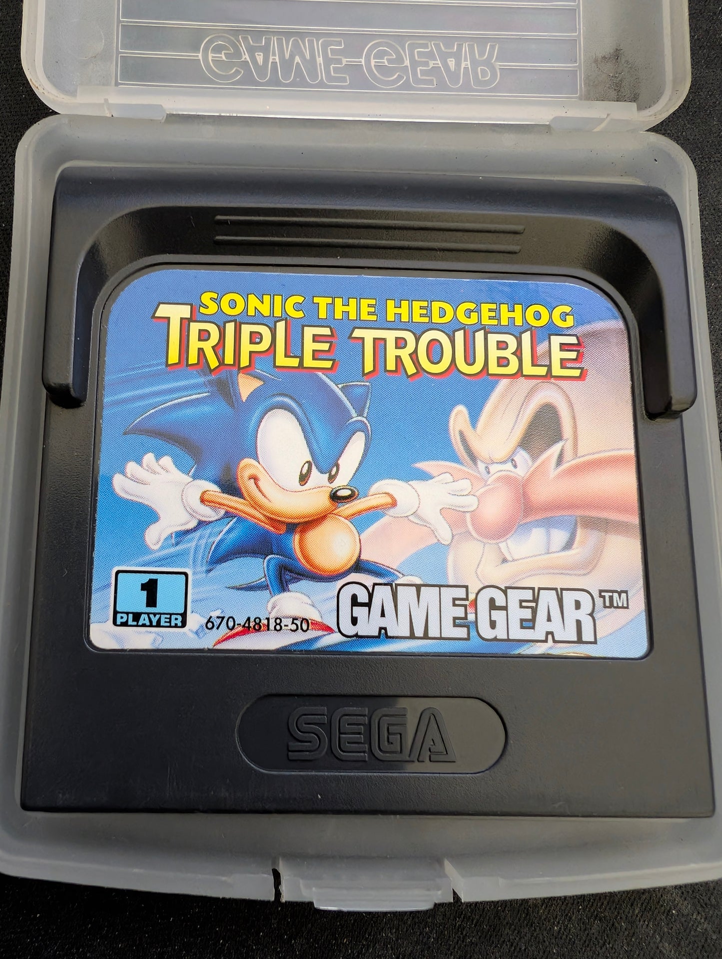 Sonic the Hedgehog: Triple Trouble (Game Gear) *loose