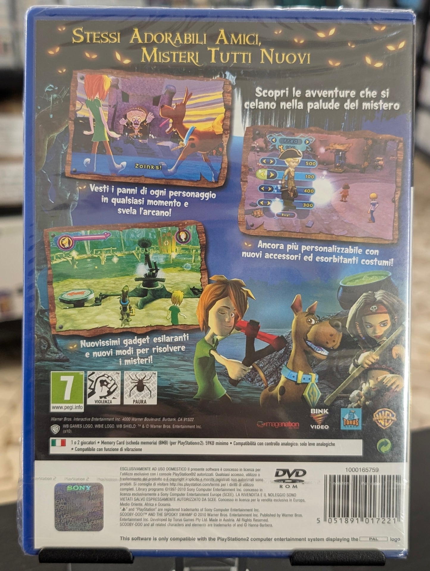 Scooby-Doo! E la Palude del Mistero (PS2) *Nuovo