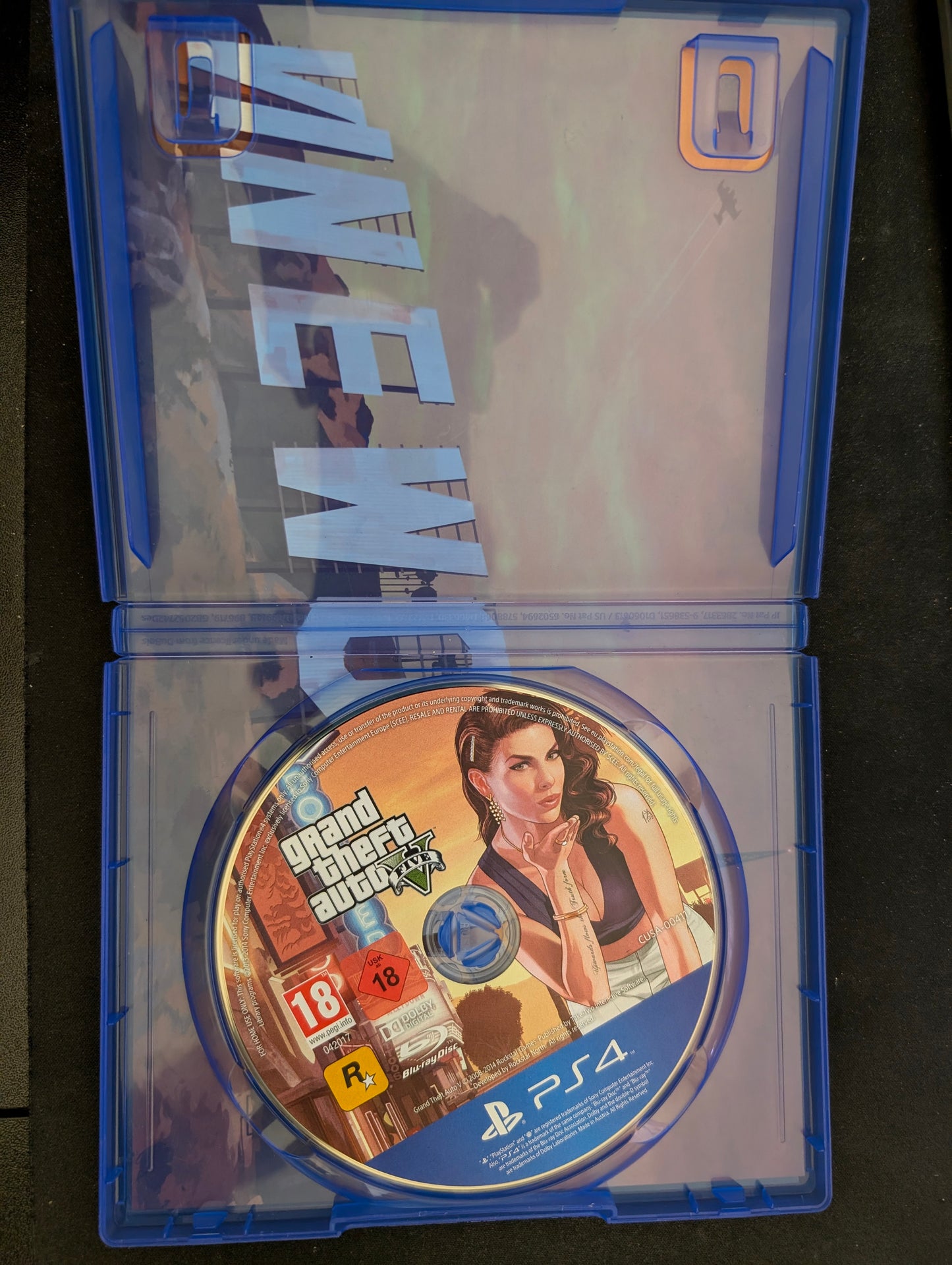 Grand Theft Auto V (PS4) - No Mappa e Manuale